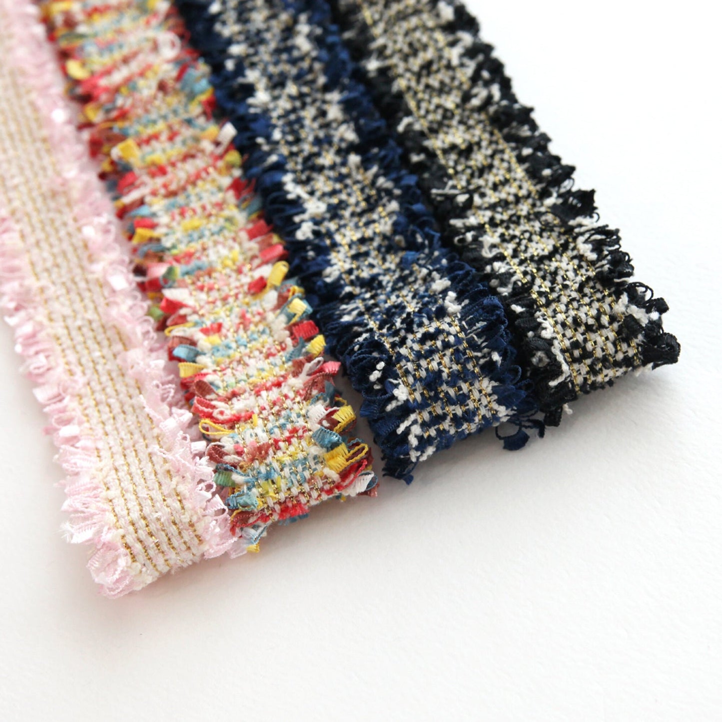 Tweed Ribbon Trim 1.2inch (3cm)x 5Yards