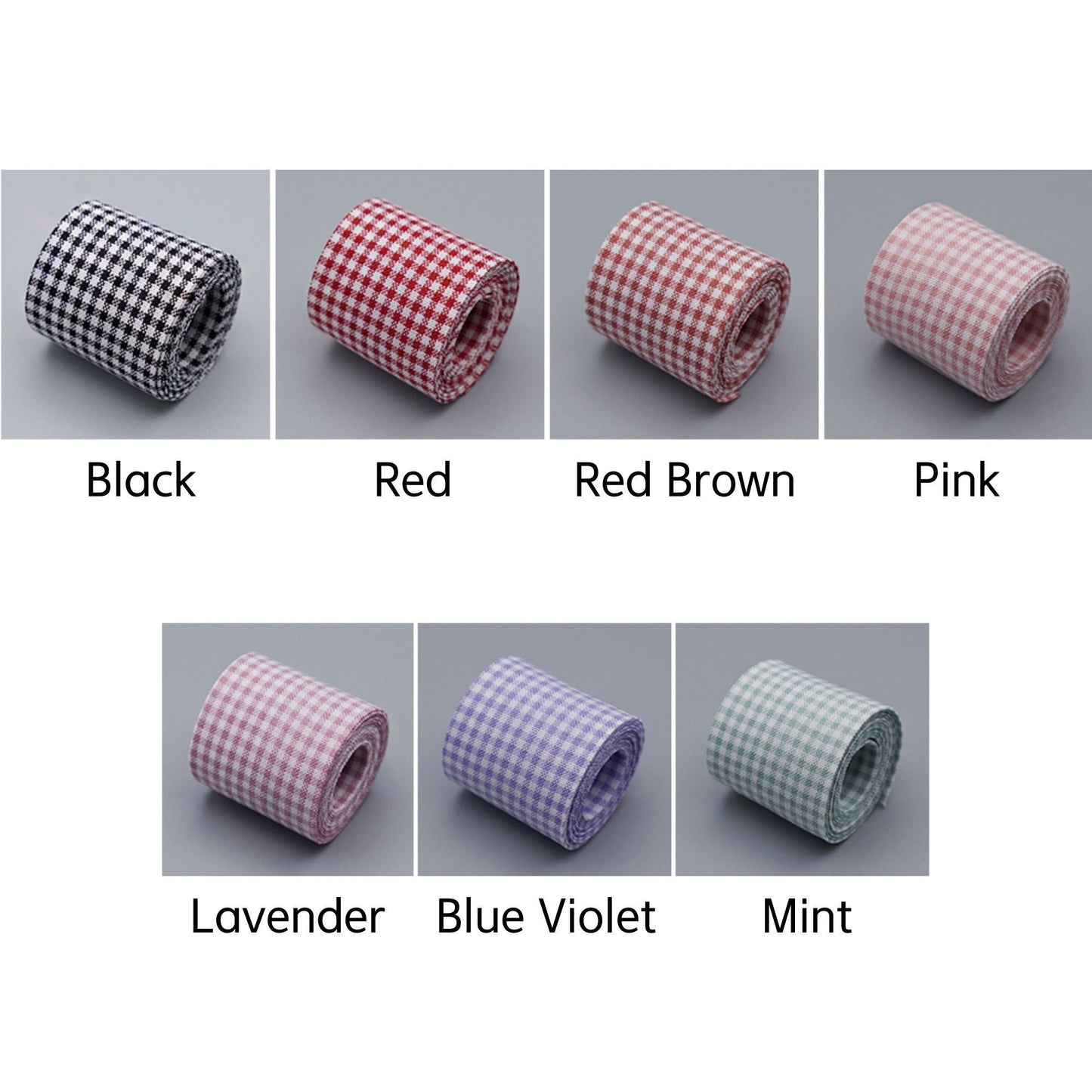 Chic Checkers Ribbon, Hairbow Making 5Yards