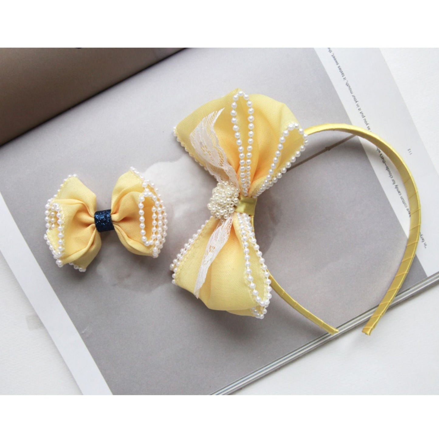 Pearl-Edged Organdy Ribbon 2/5/10Yard