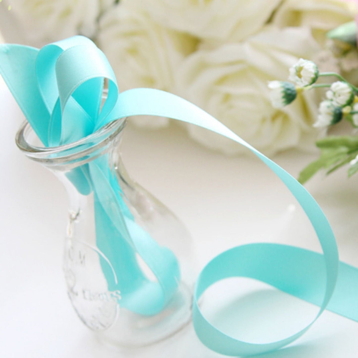 Matt Satin Ribbon 2.5/4cm(0.98/1.57") x 5Yards