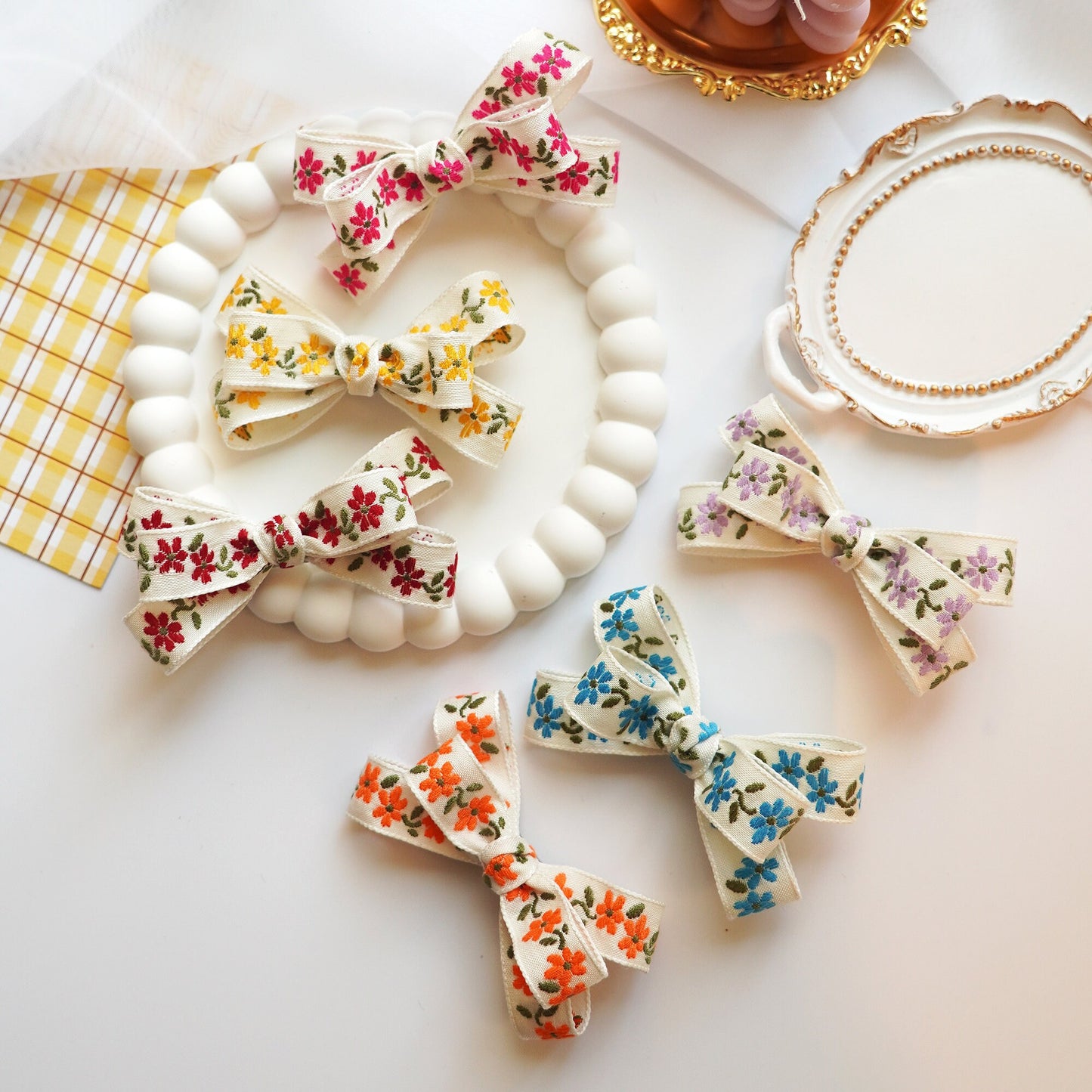 Sunny Meadow Hair Clip Set