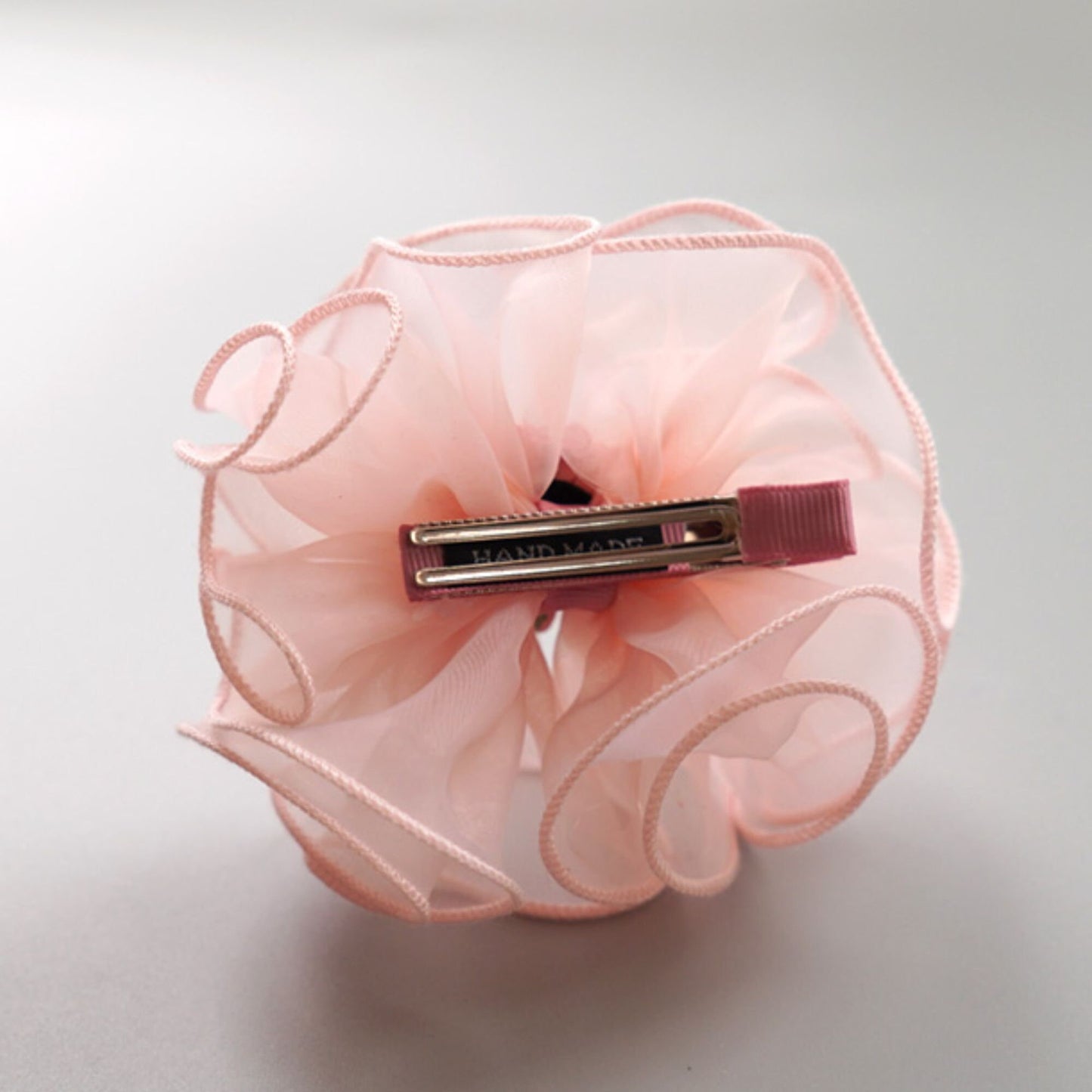 Organdi Flower Girls Hair Clips