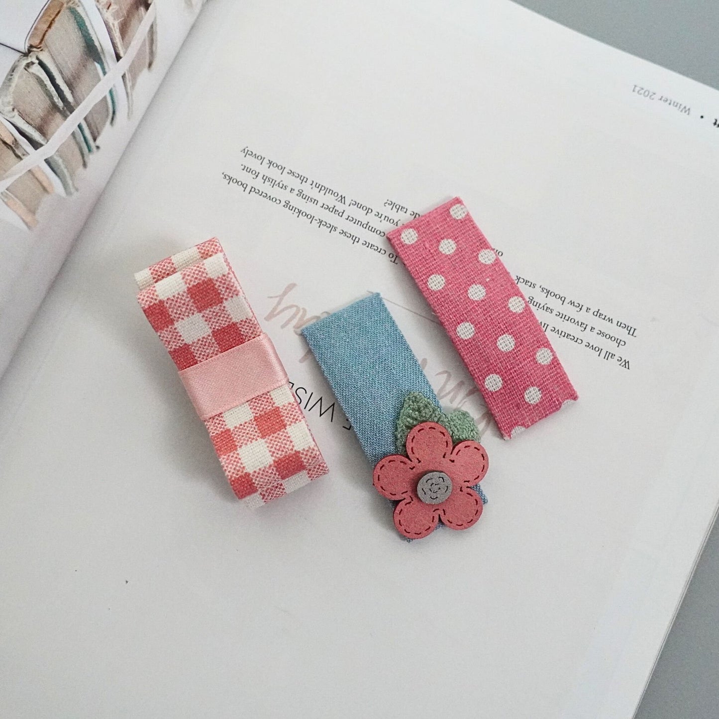 Sweet Trio Hair Clips Set
