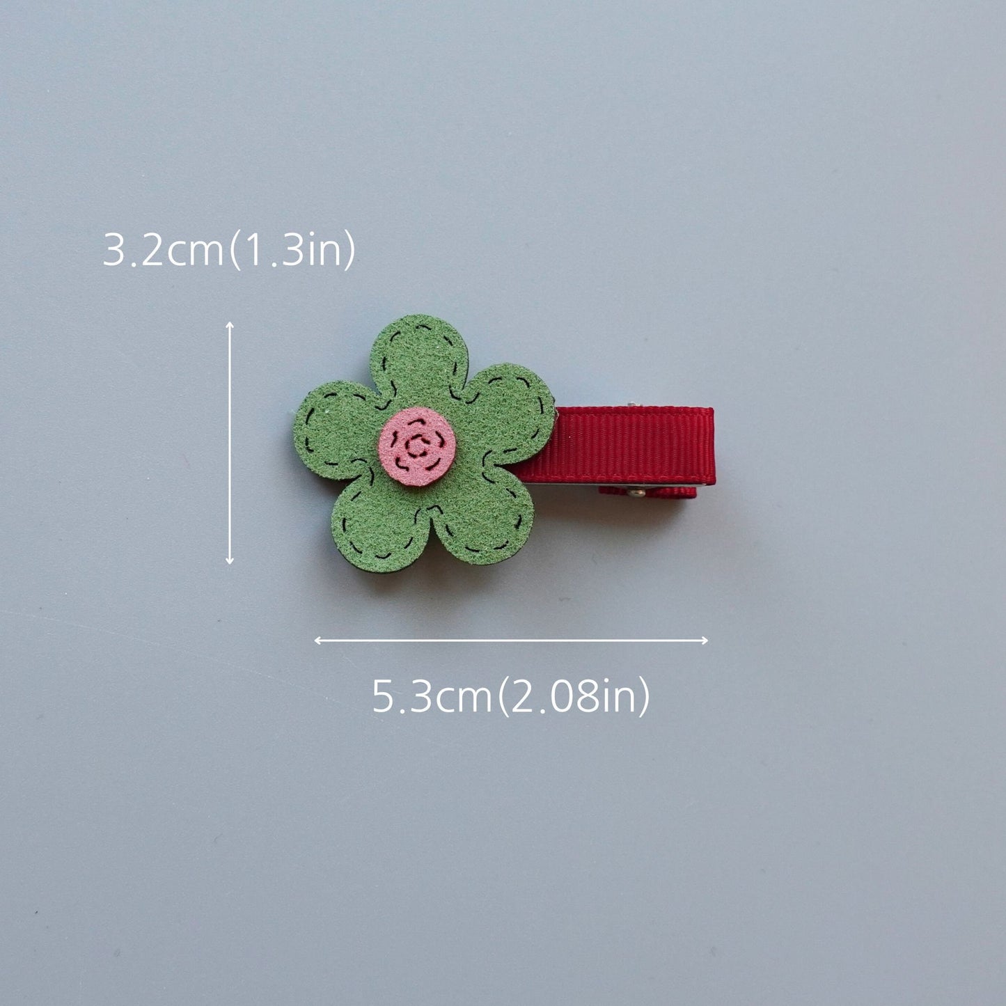 Apple Blossom Hair Clips Set