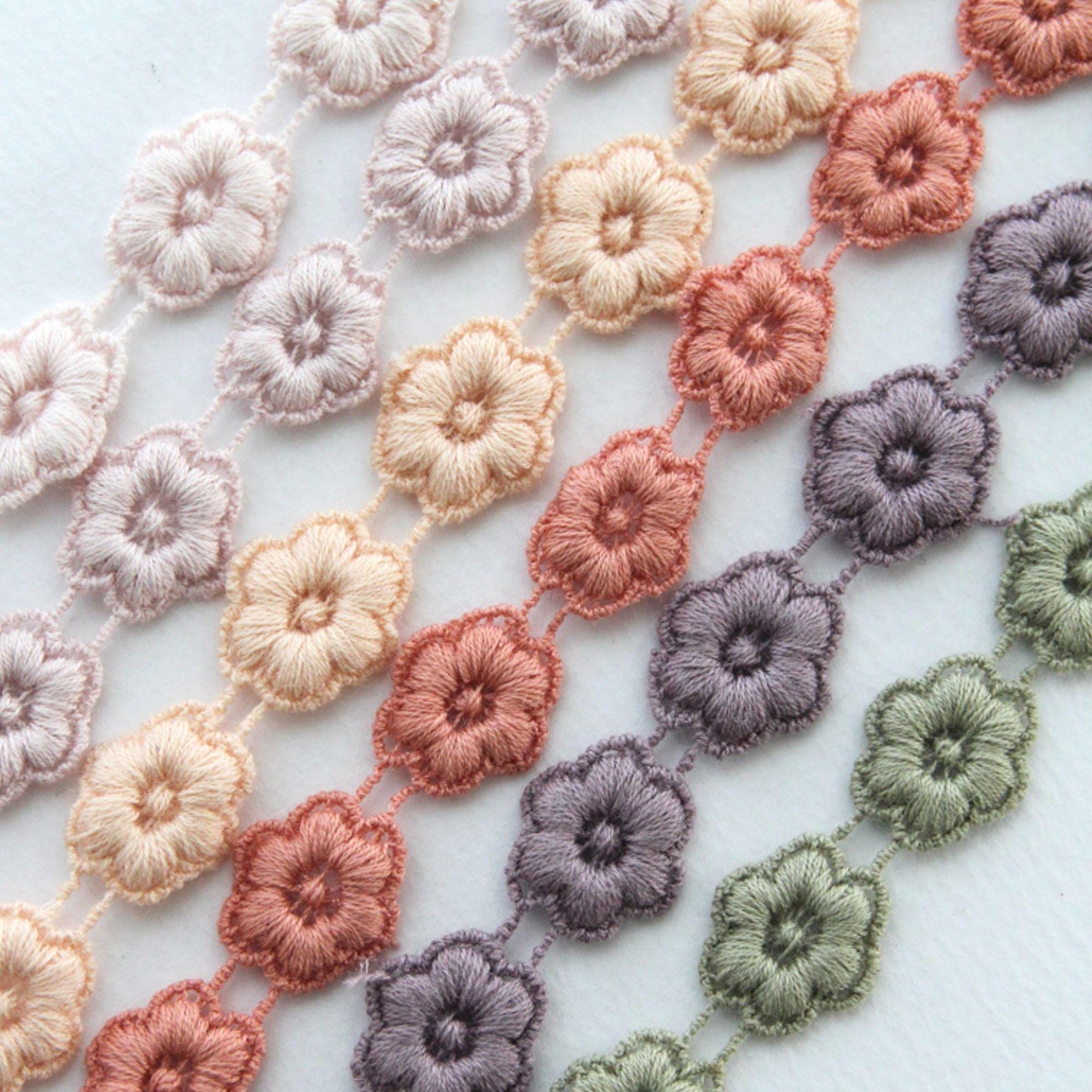 Floral Lace Trim 2/5Yard