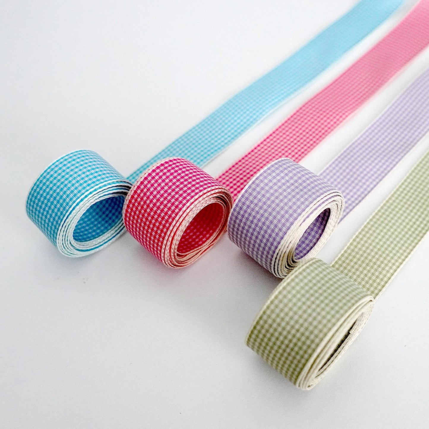 Gingham Check Ribbon 5Yards