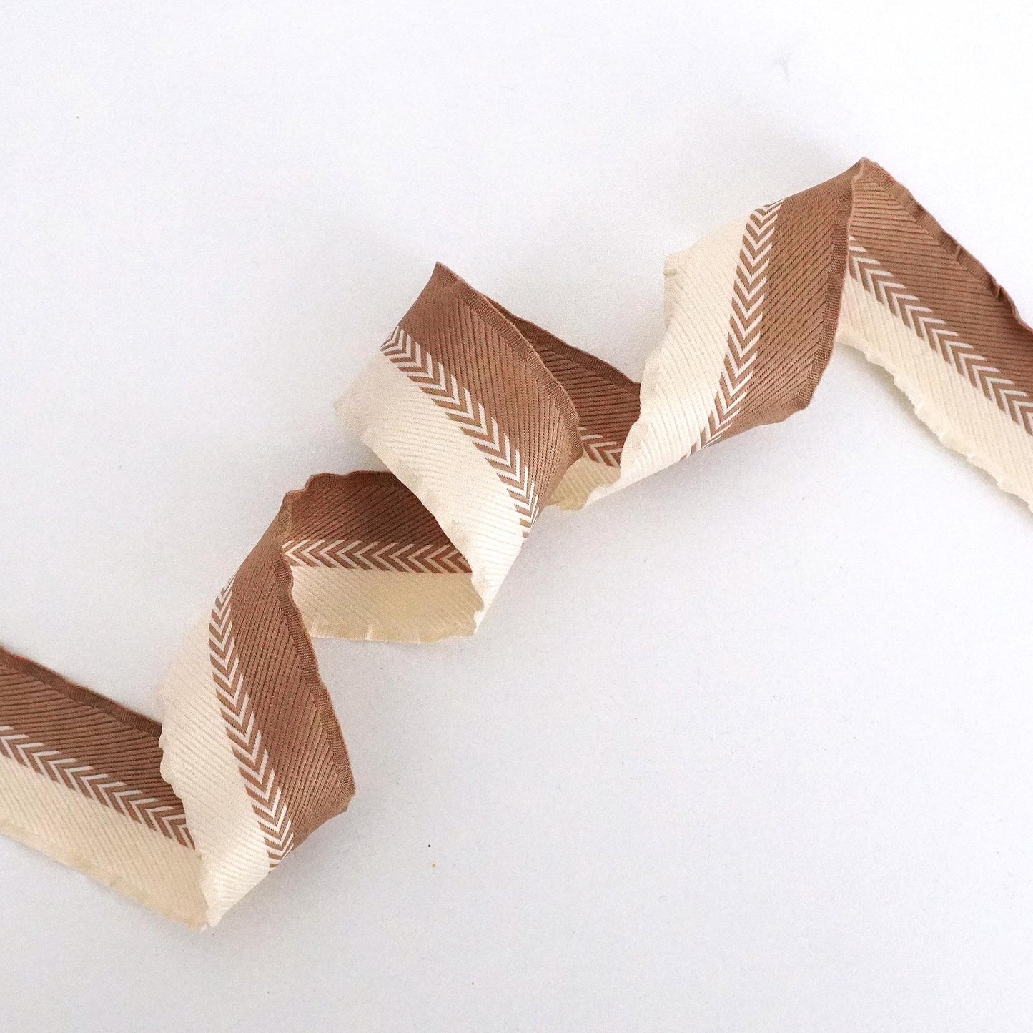 Pastel Frill-Edged Herringbone Ribbon (5/10Yards)  Crafting, Gift Wrap, DIY Accessories