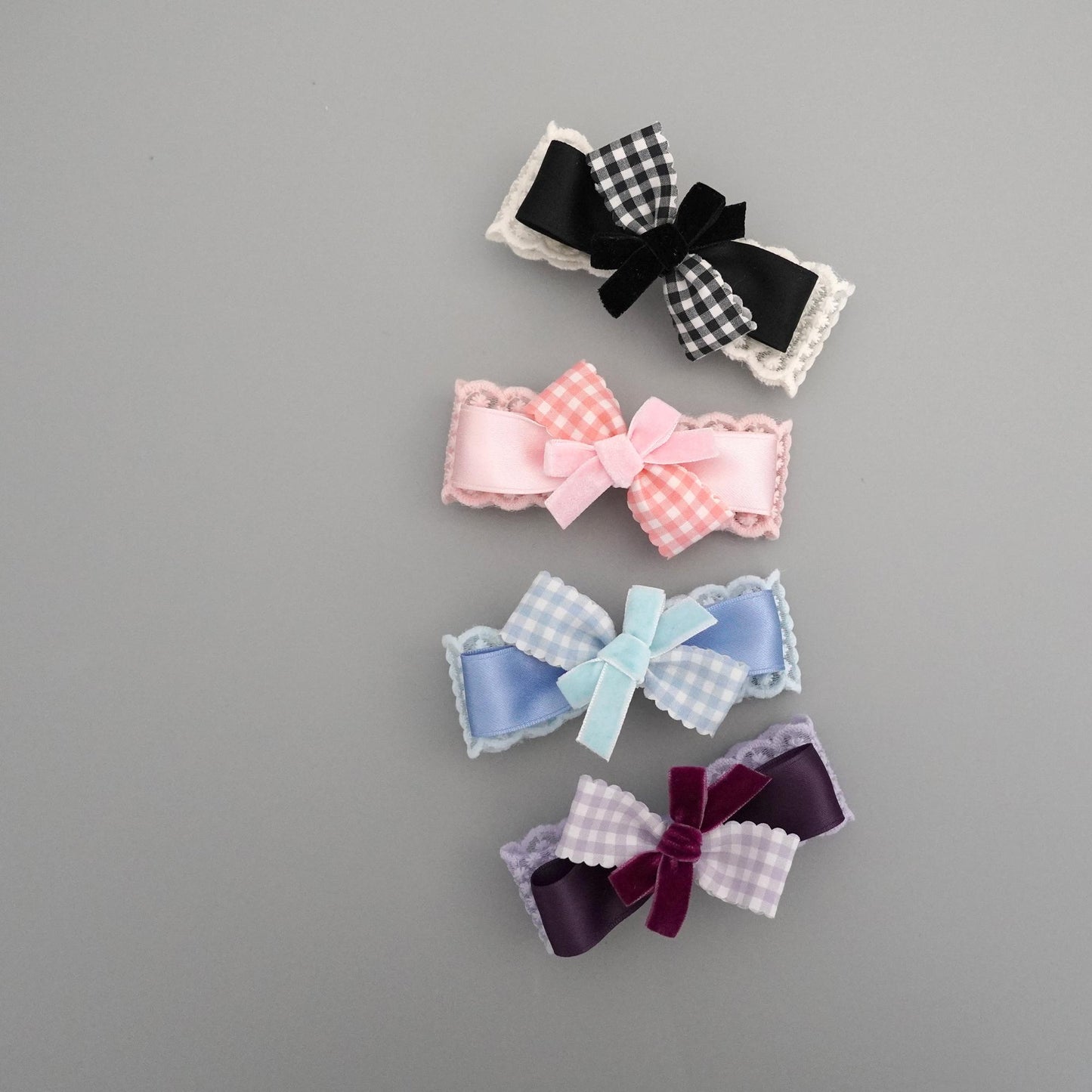 Romantic Bow Hair Clips