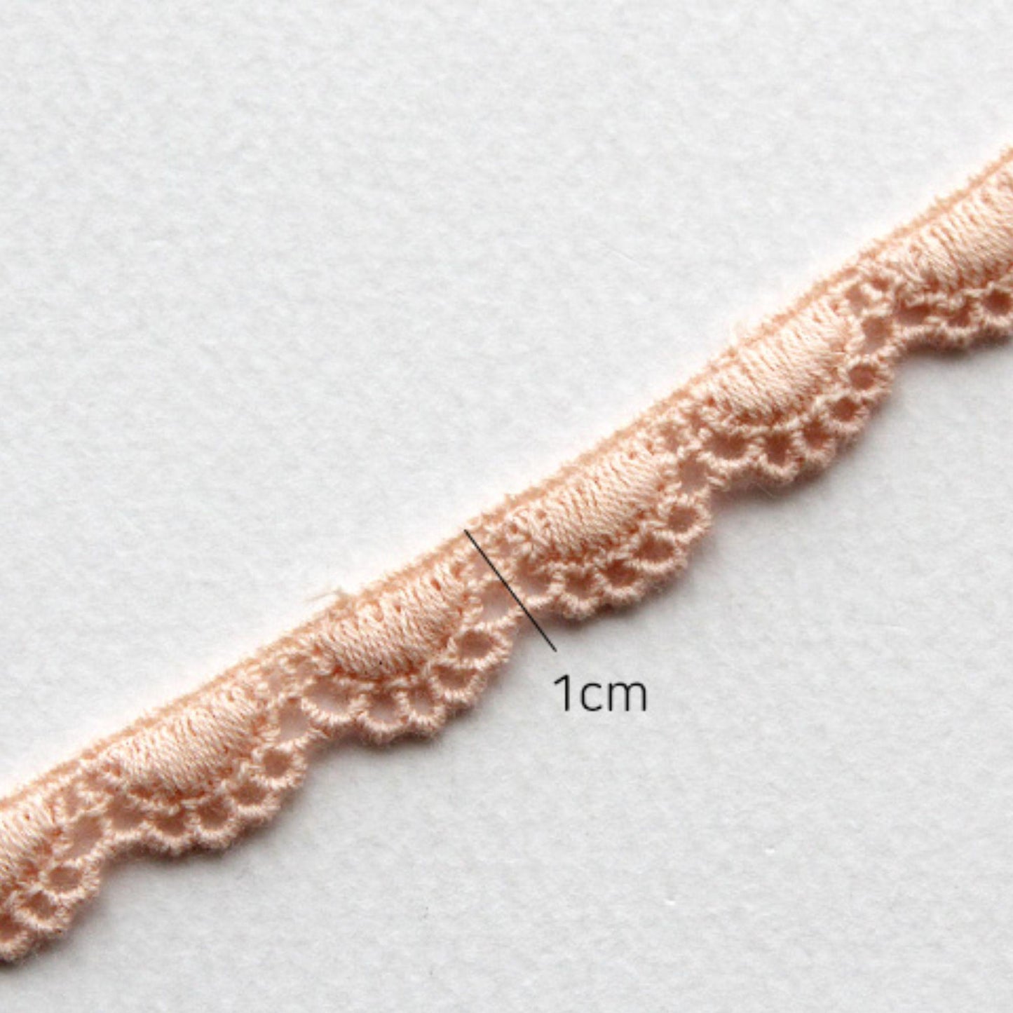 Semicircle Scallop Edge Lace Trim 5/10Yards