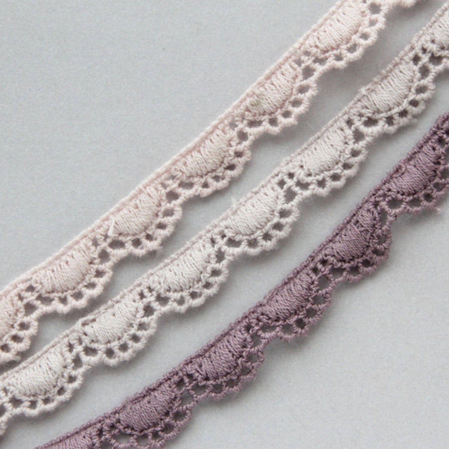 Semicircle Scallop Edge Lace Trim 5/10Yards