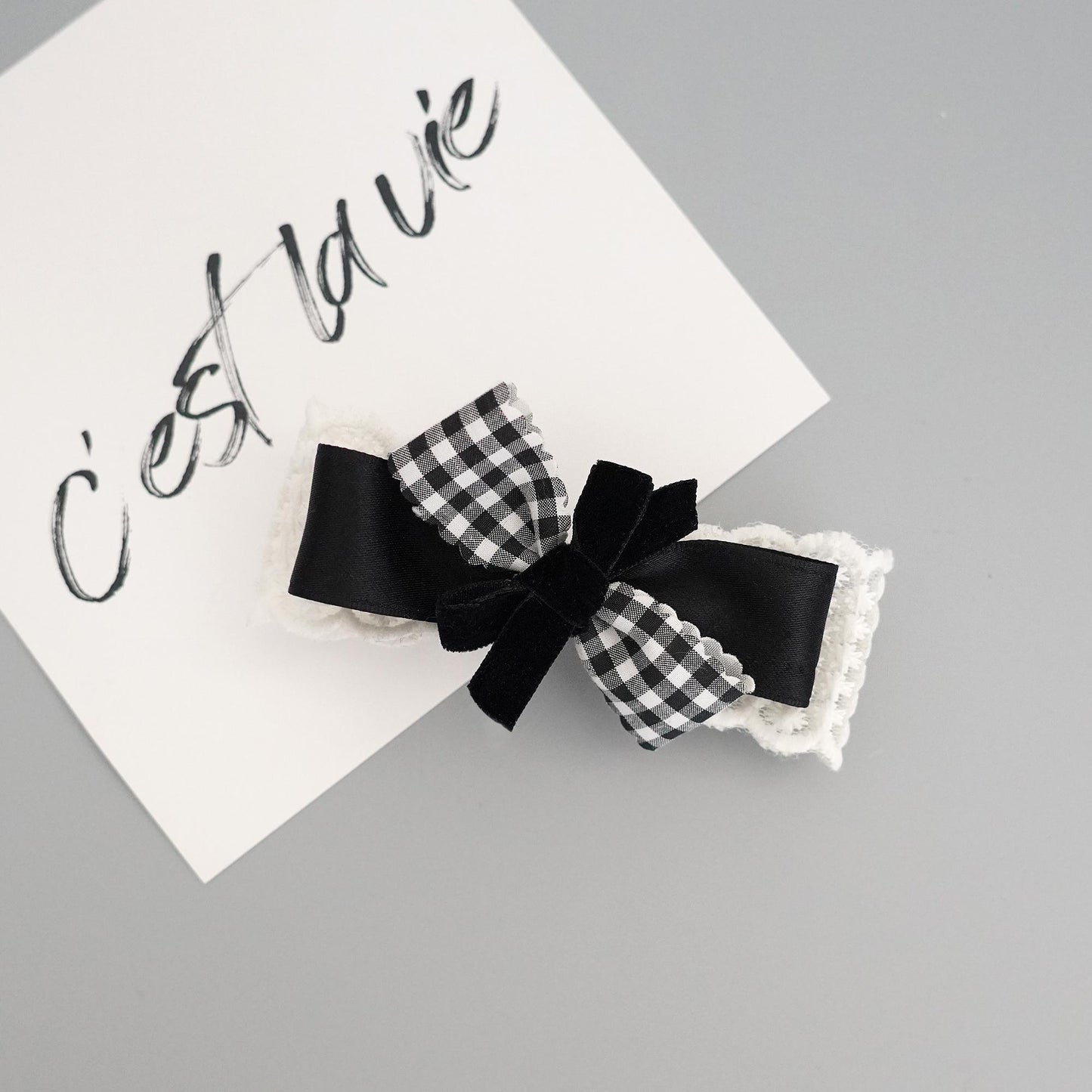 Romantic Bow Hair Clips