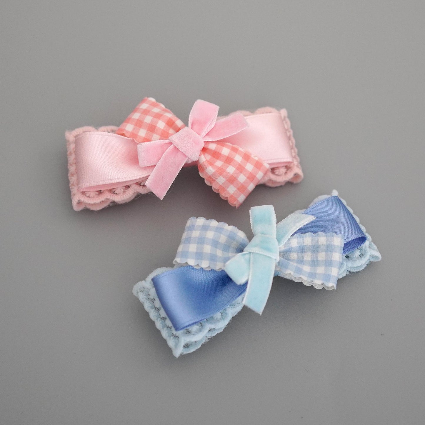 Romantic Bow Hair Clips