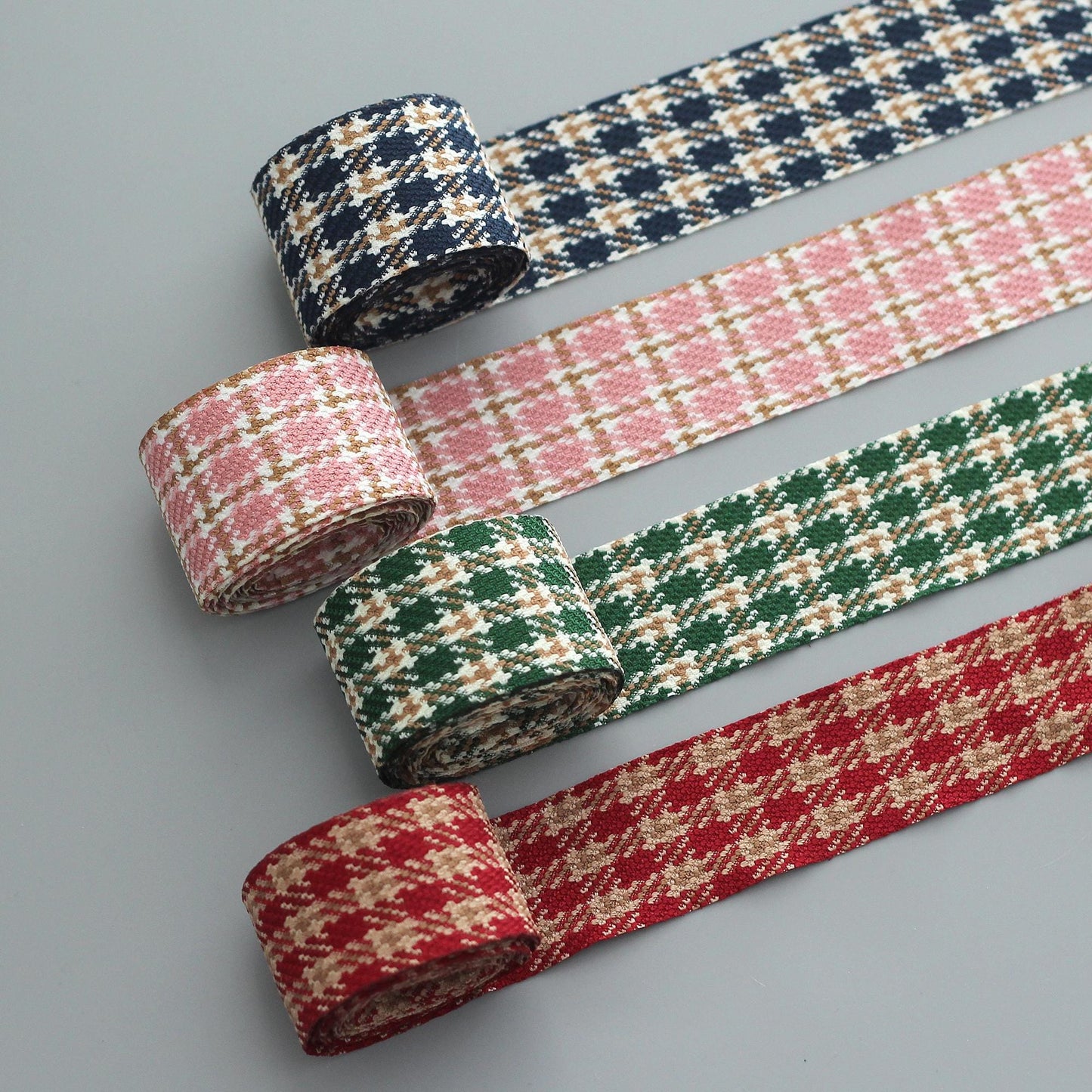 Classic Check Ribbons 5Yards