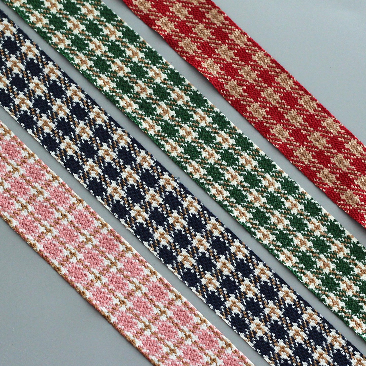 Classic Check Ribbons 5Yards