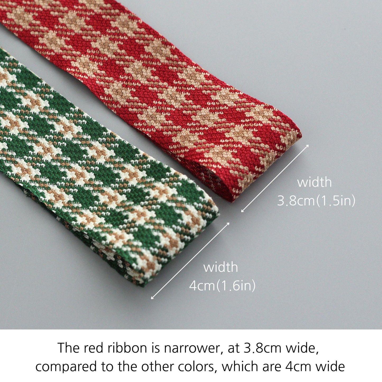 Classic Check Ribbons 5Yards