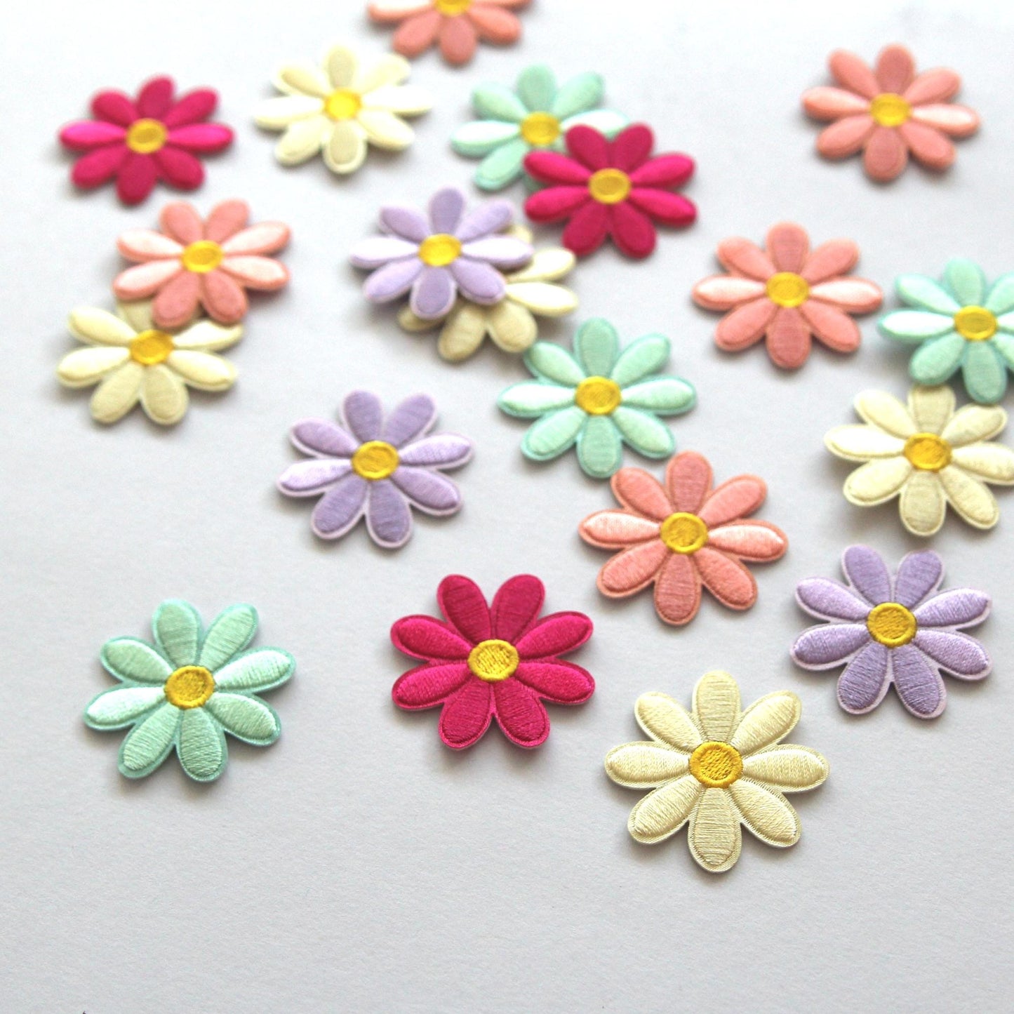 Cosmos Embroidered Patch 10/30/50pcs