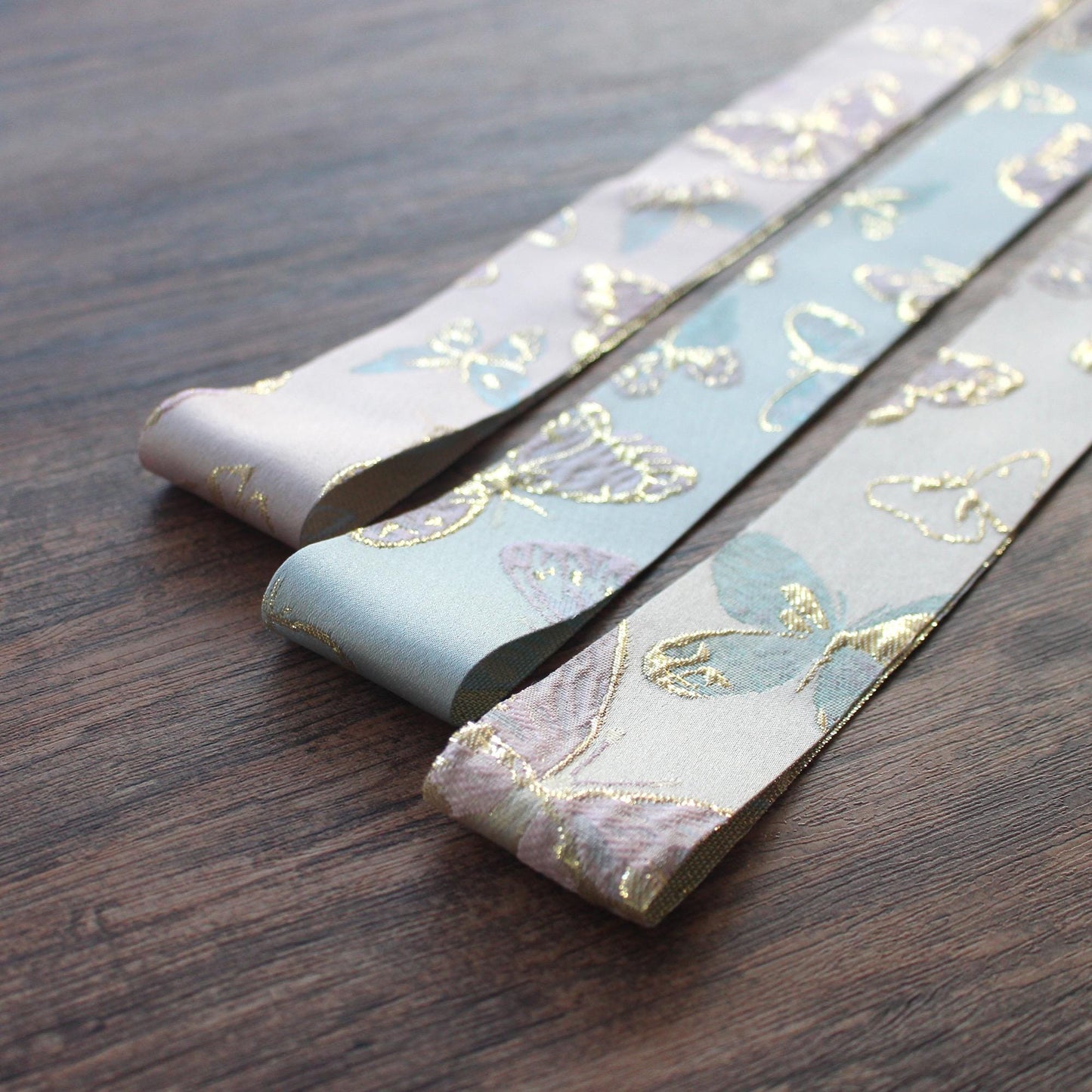 Butterfly Satin Ribbon Width 1.57inch(4cm) x 5/10Yards
