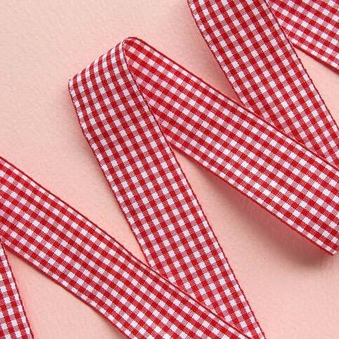 Color Pop Gingham Ribbon 5Yards