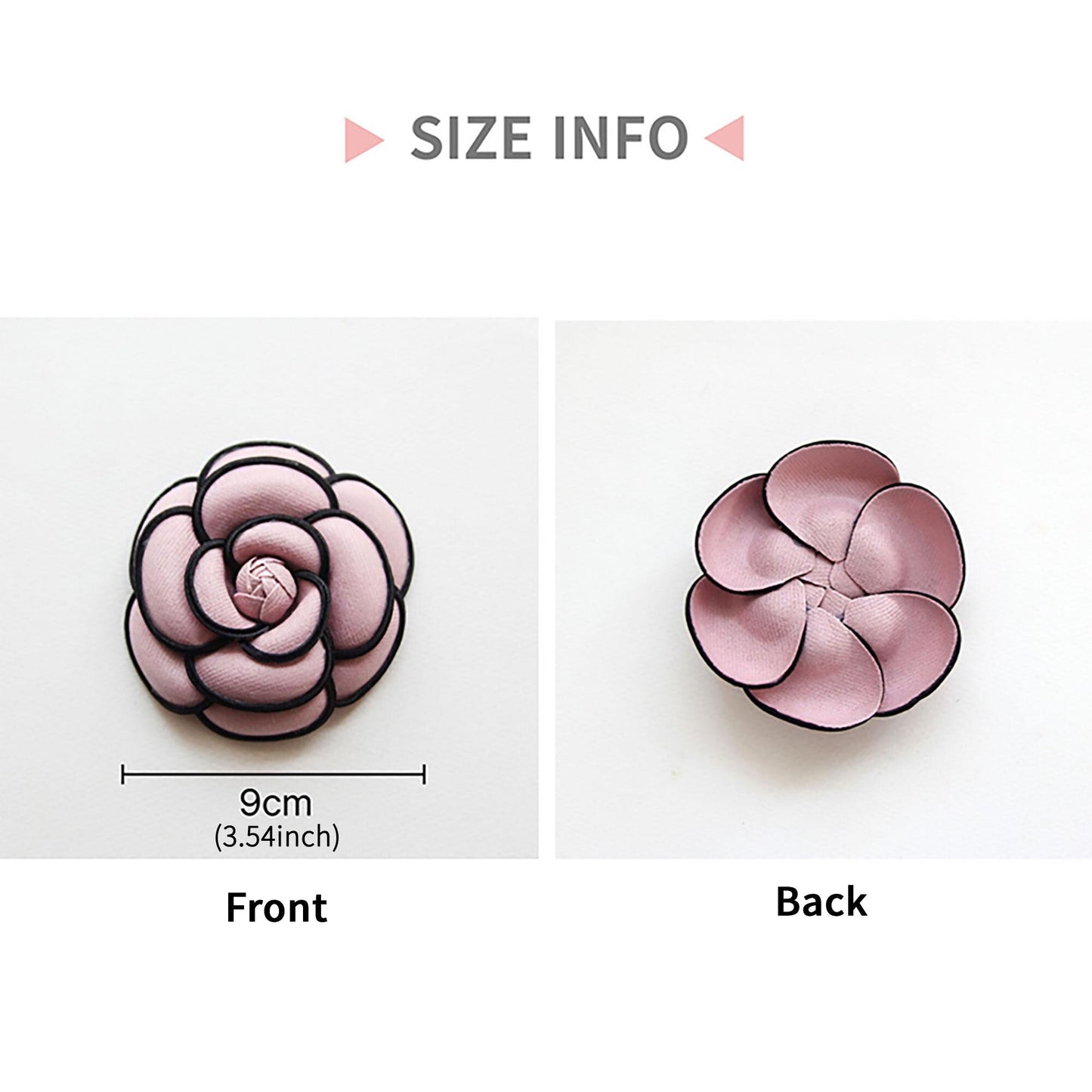 Romantic Camellia Corsage 2pcs