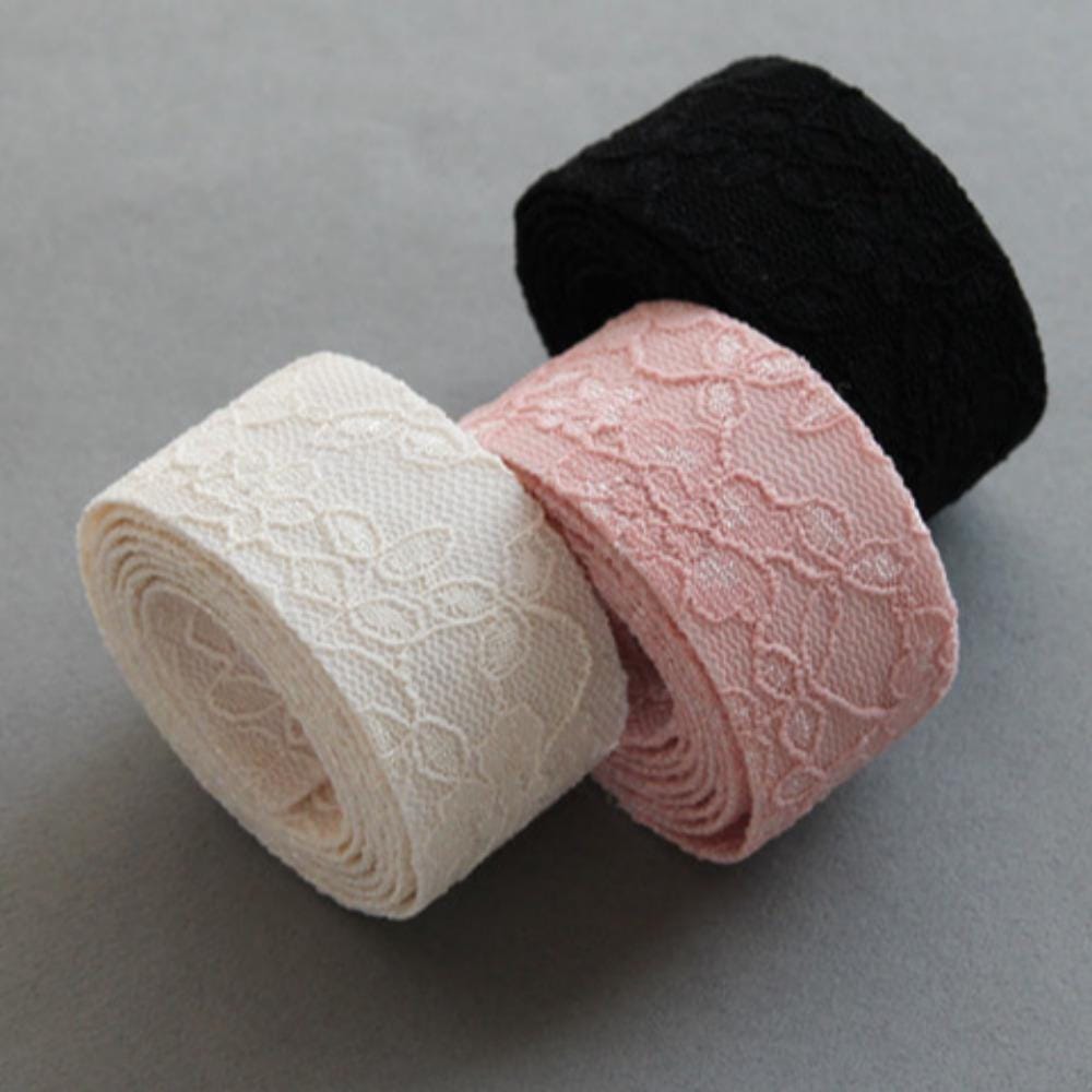 Floral Lace Fabric Ribbon 1.18inch(3cm)x 5/10Yards