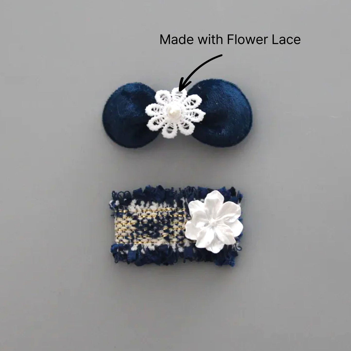 White Daisy Flower Lace 1Yards