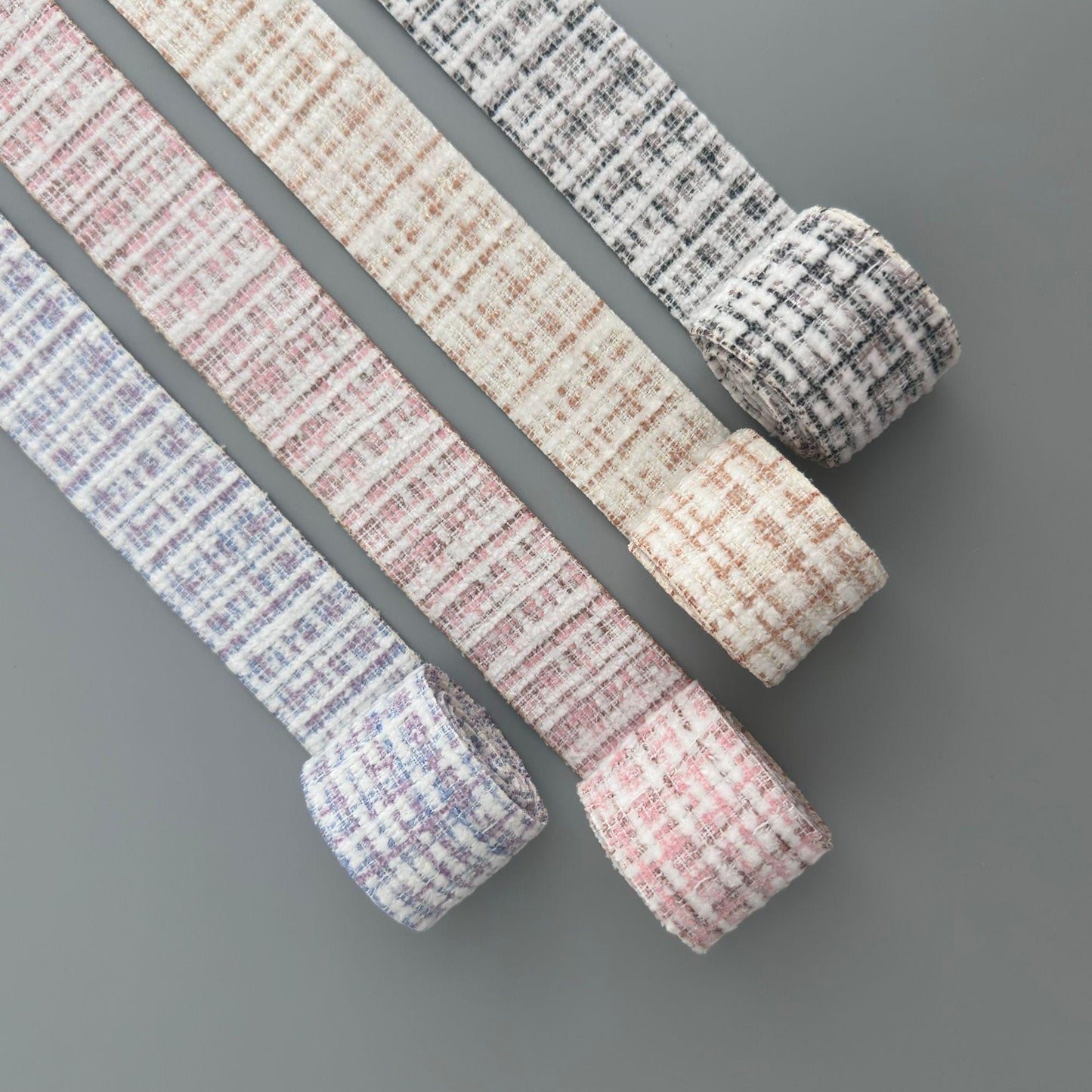 Soft Tweed Ribbon 1.57in(4cm) x 2Yards