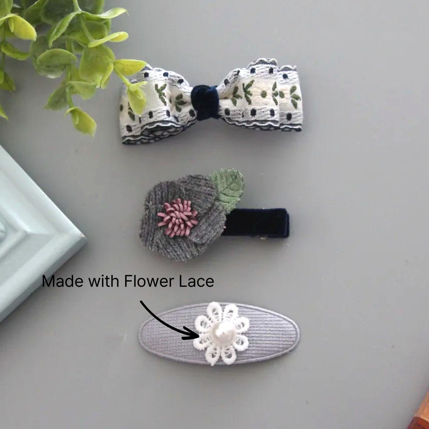 White Daisy Flower Lace 1Yards