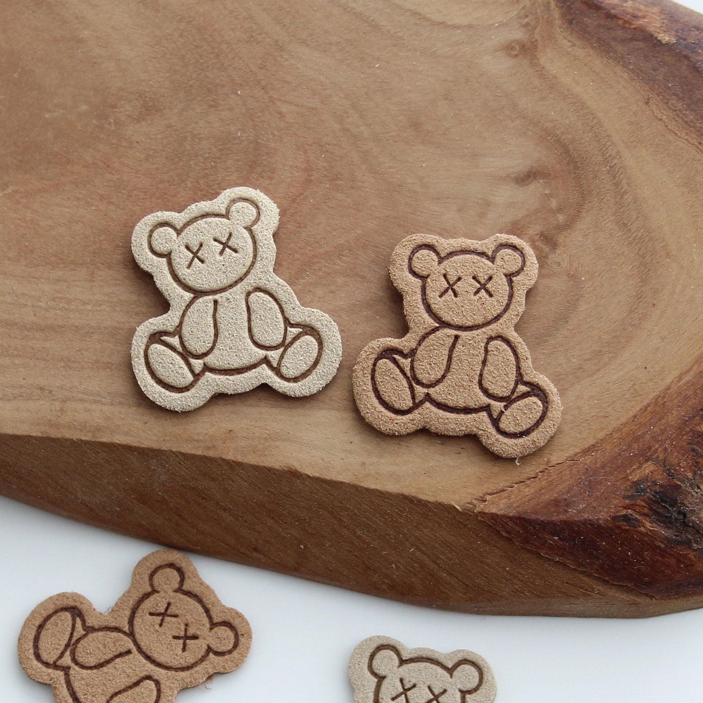 Teddy Bear Patch, Embellishment for DIY 4pcs