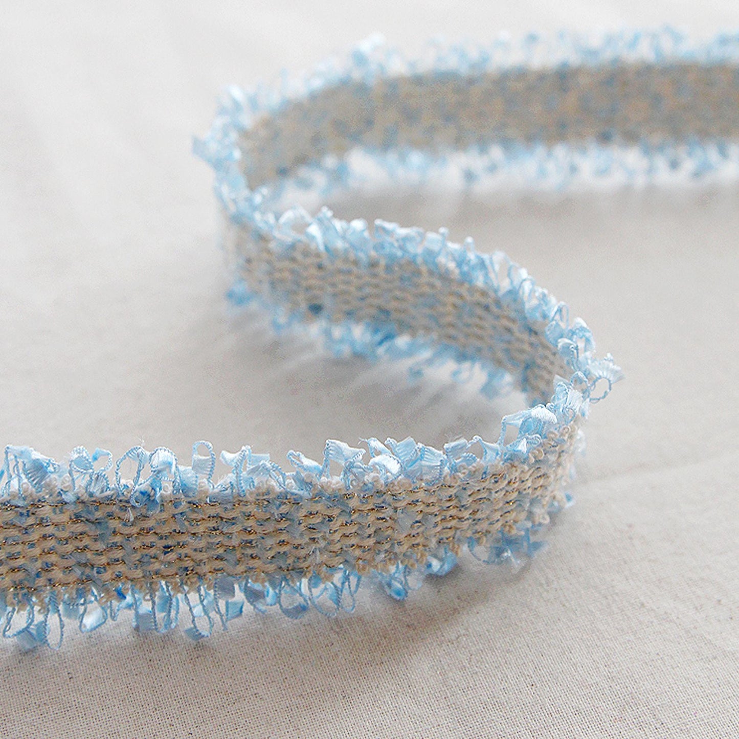Pastel Tweed Ribbon DIY Sewing Supplies 1.18 inches x 2Yards