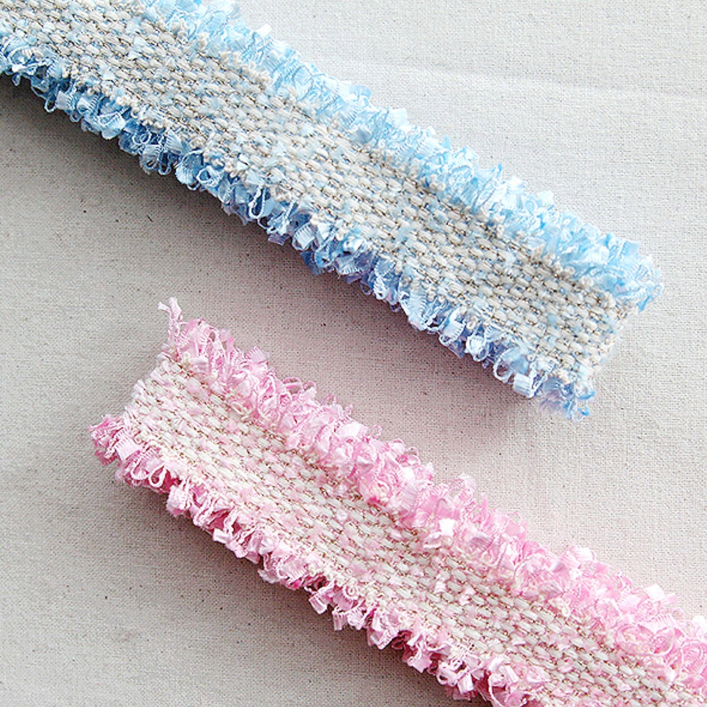 Pastel Tweed Ribbon DIY Sewing Supplies 1.18 inches x 2Yards