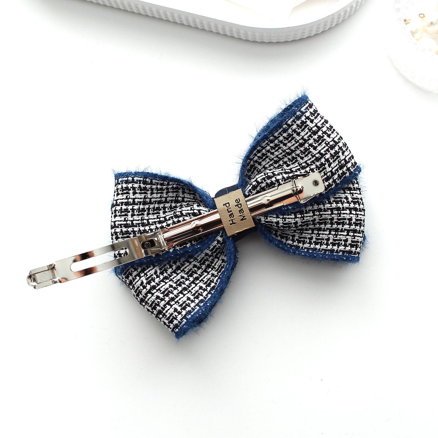 Silver Tone French Barrette Clip, 4 Inch, DIY Hair Accessory