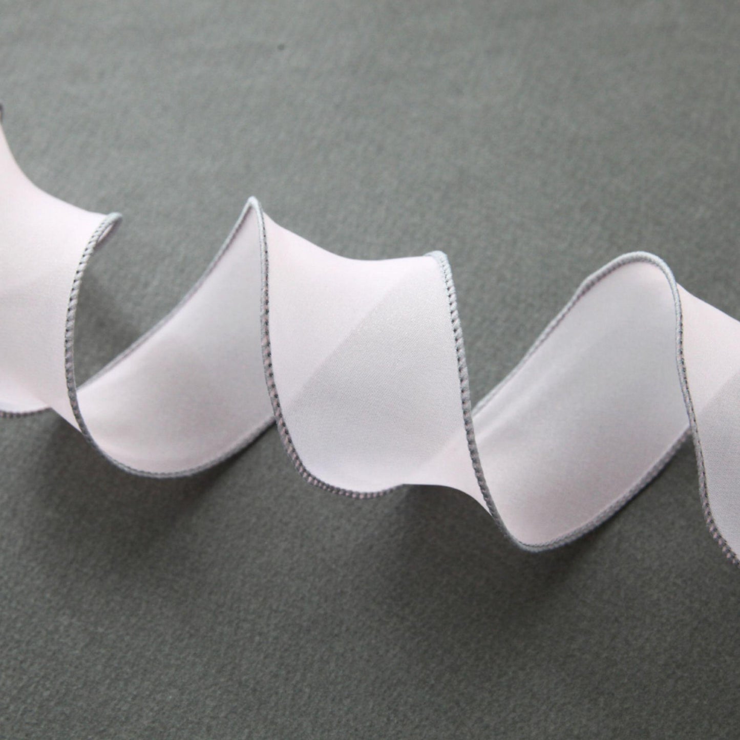 Pastel Wired Organza Ribbon, Sheer Edge 5Yards