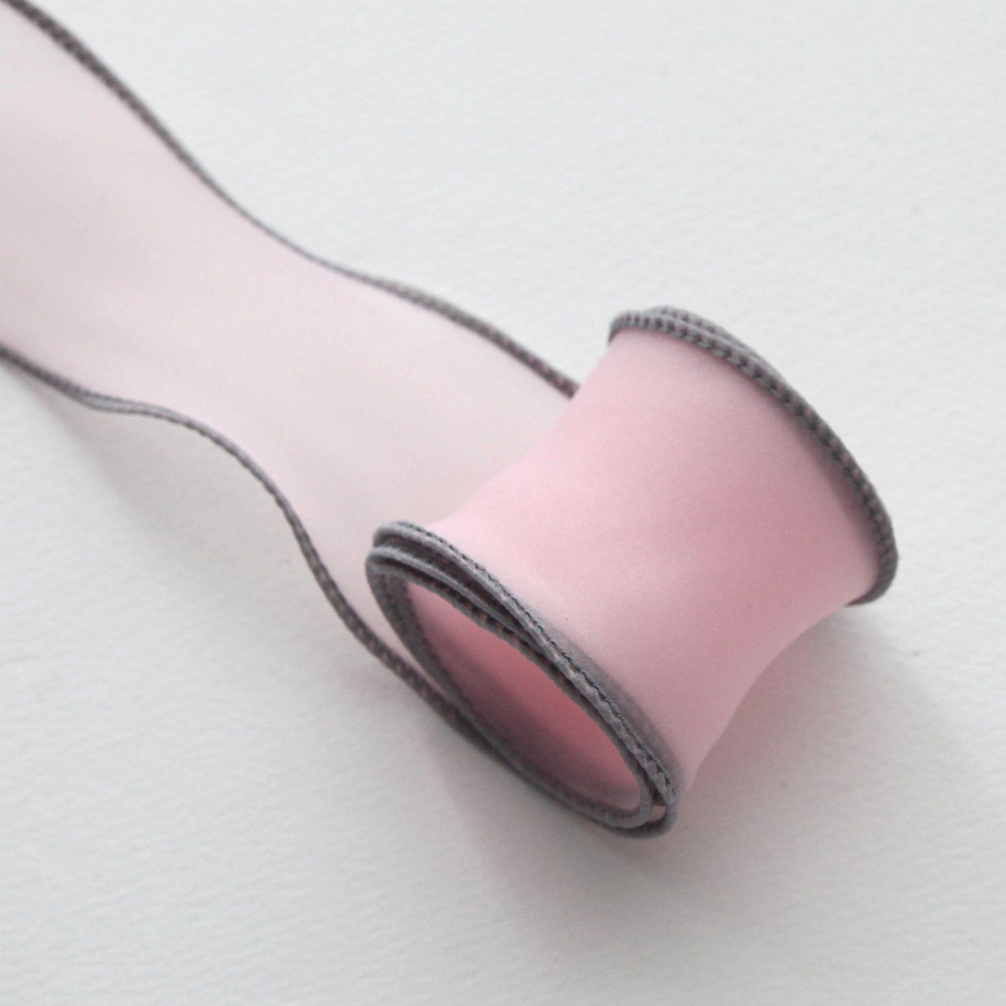 Pastel Wired Organza Ribbon, Sheer Edge 5Yards