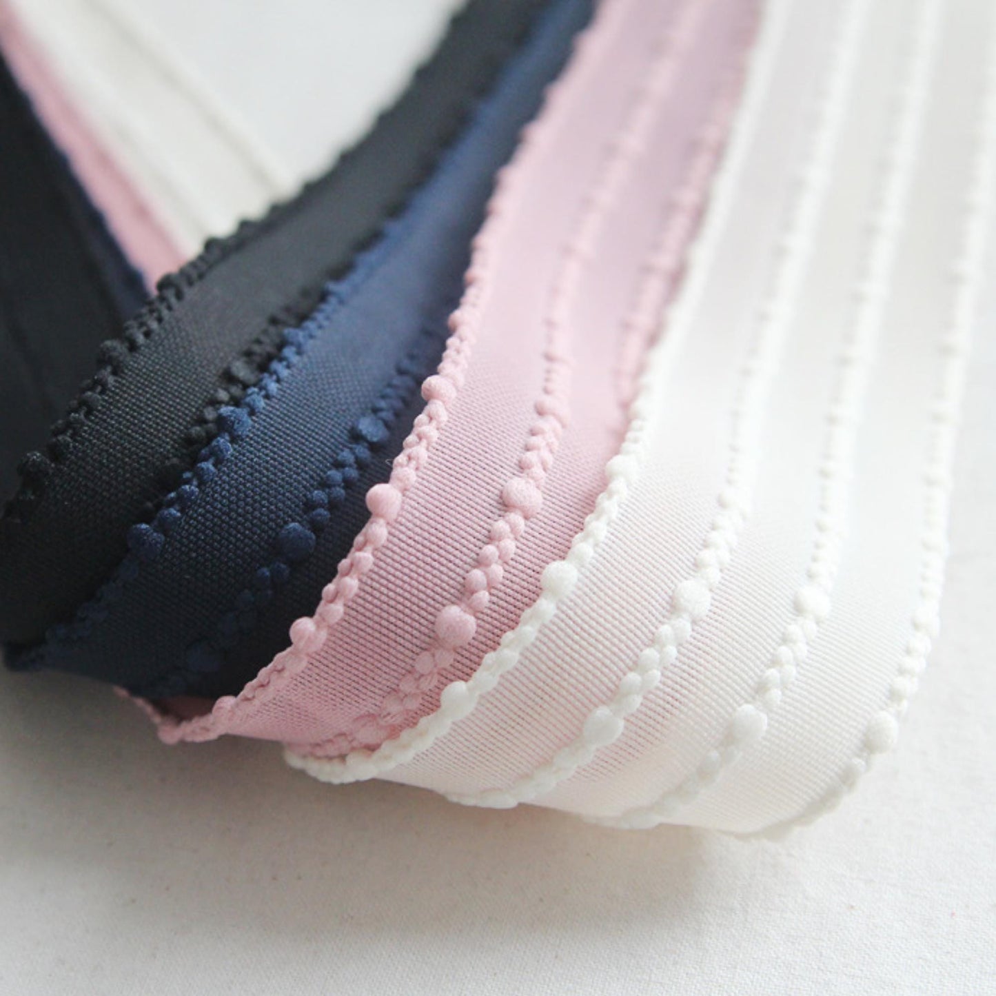 Bobble Edge Ribbon 1.57inch (4cm) x 5Yards