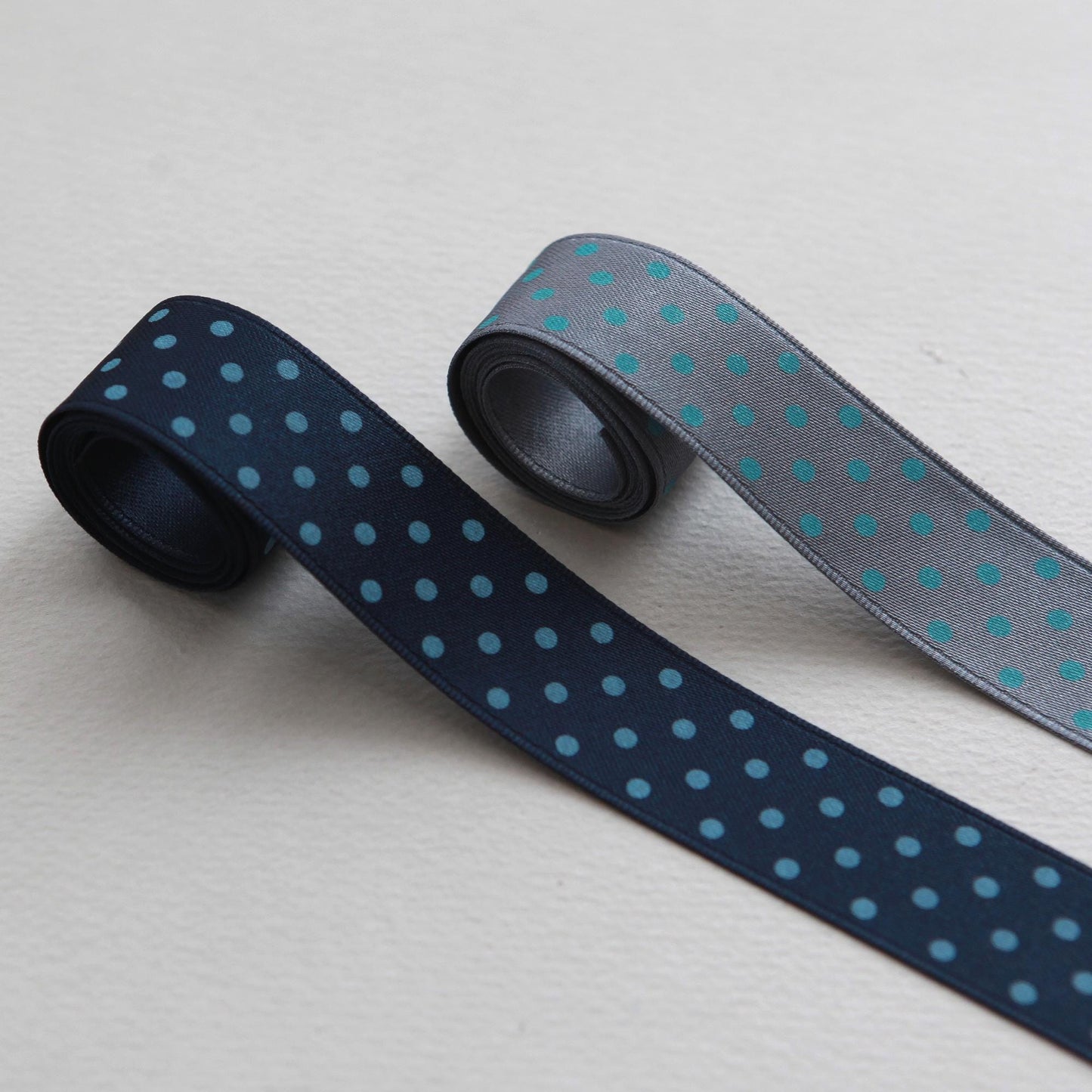 Polka Dot Satin Ribbon 1inch (2.5cm) x 2Yards