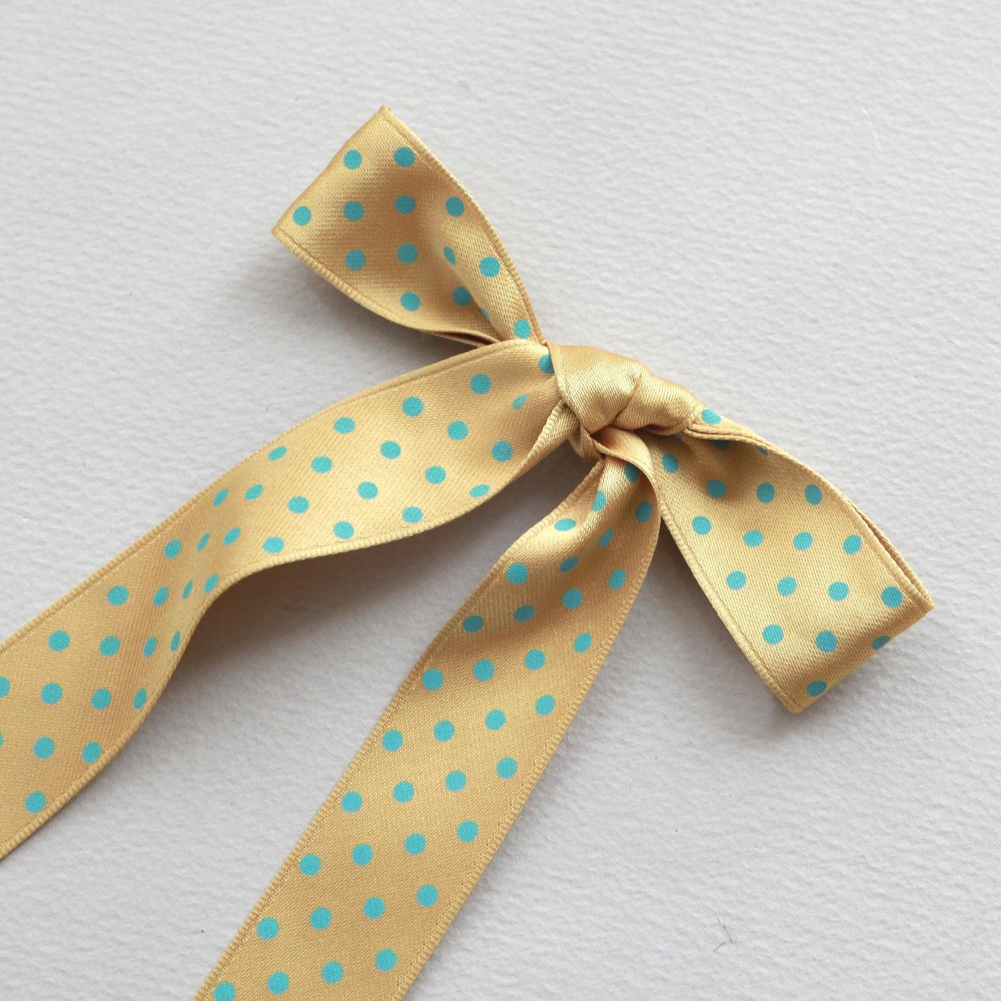 Polka Dot Satin Ribbon 1inch (2.5cm) x 2Yards