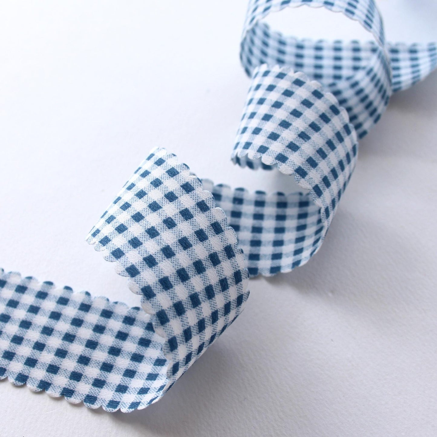 Charming Blue-Themed ribbons, Hair Bow Supply, Gift Wrapping, Craft Material, 1.57 Inch (4cm), 5 Yards