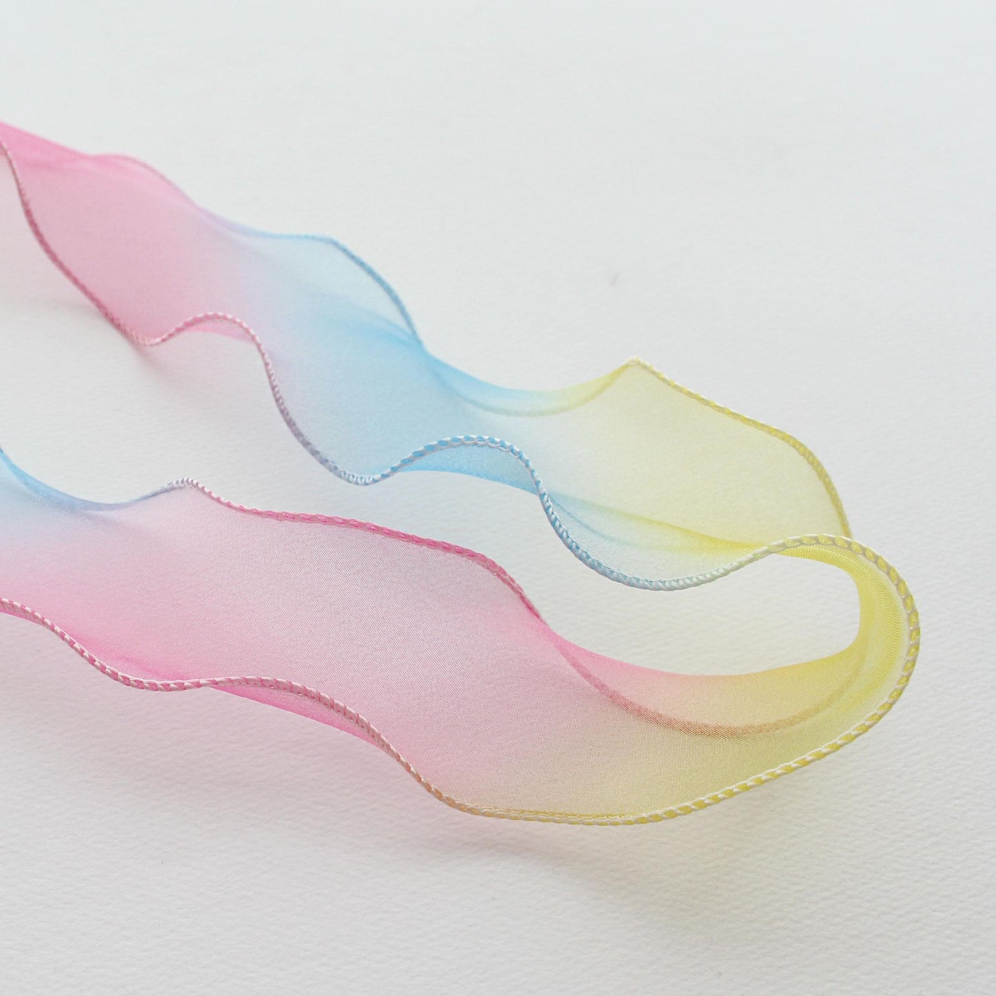 Charming Organdy Ribbon 1.53inch (3.9cm) x 5Yards