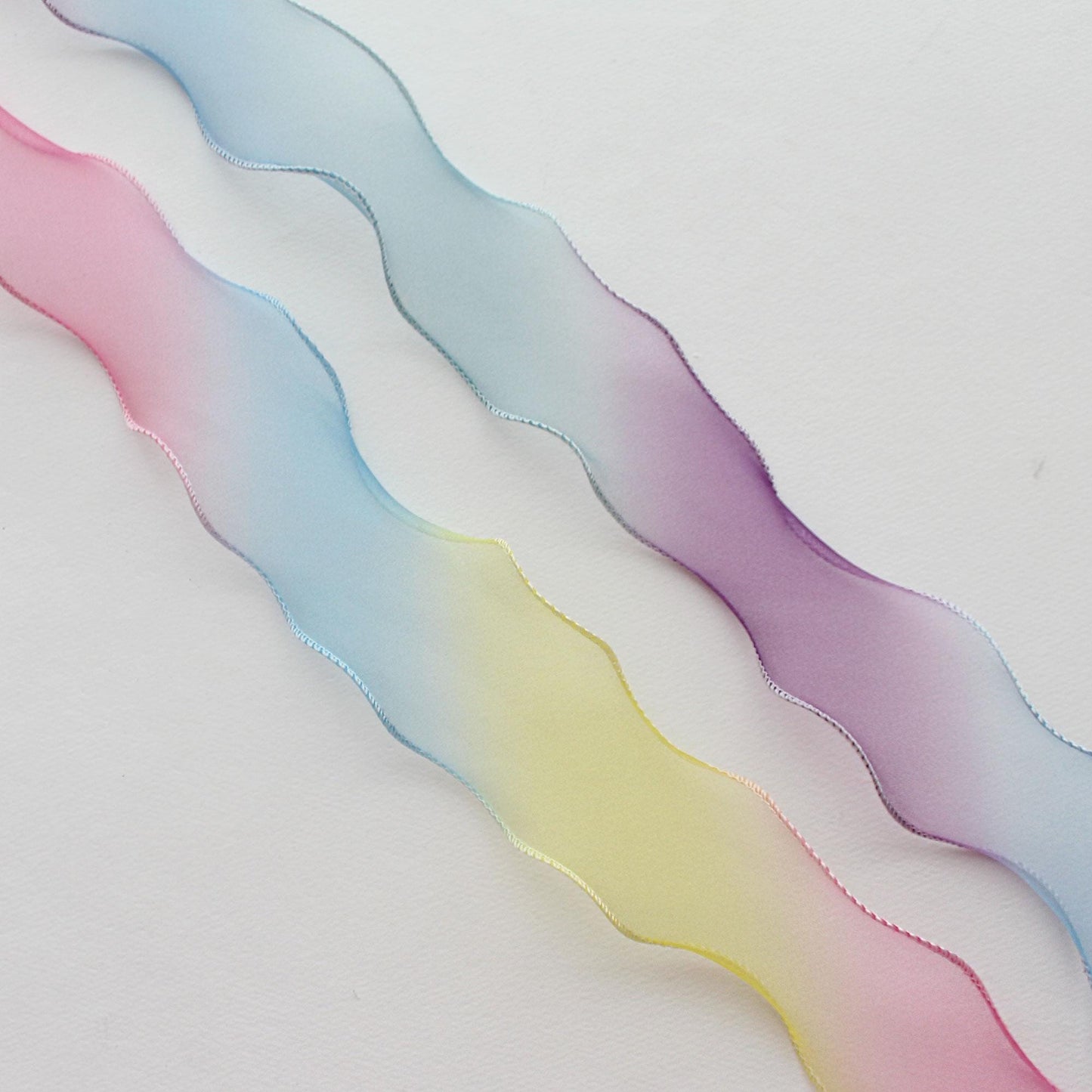 Charming Organdy Ribbon 1.53inch (3.9cm) x 5Yards