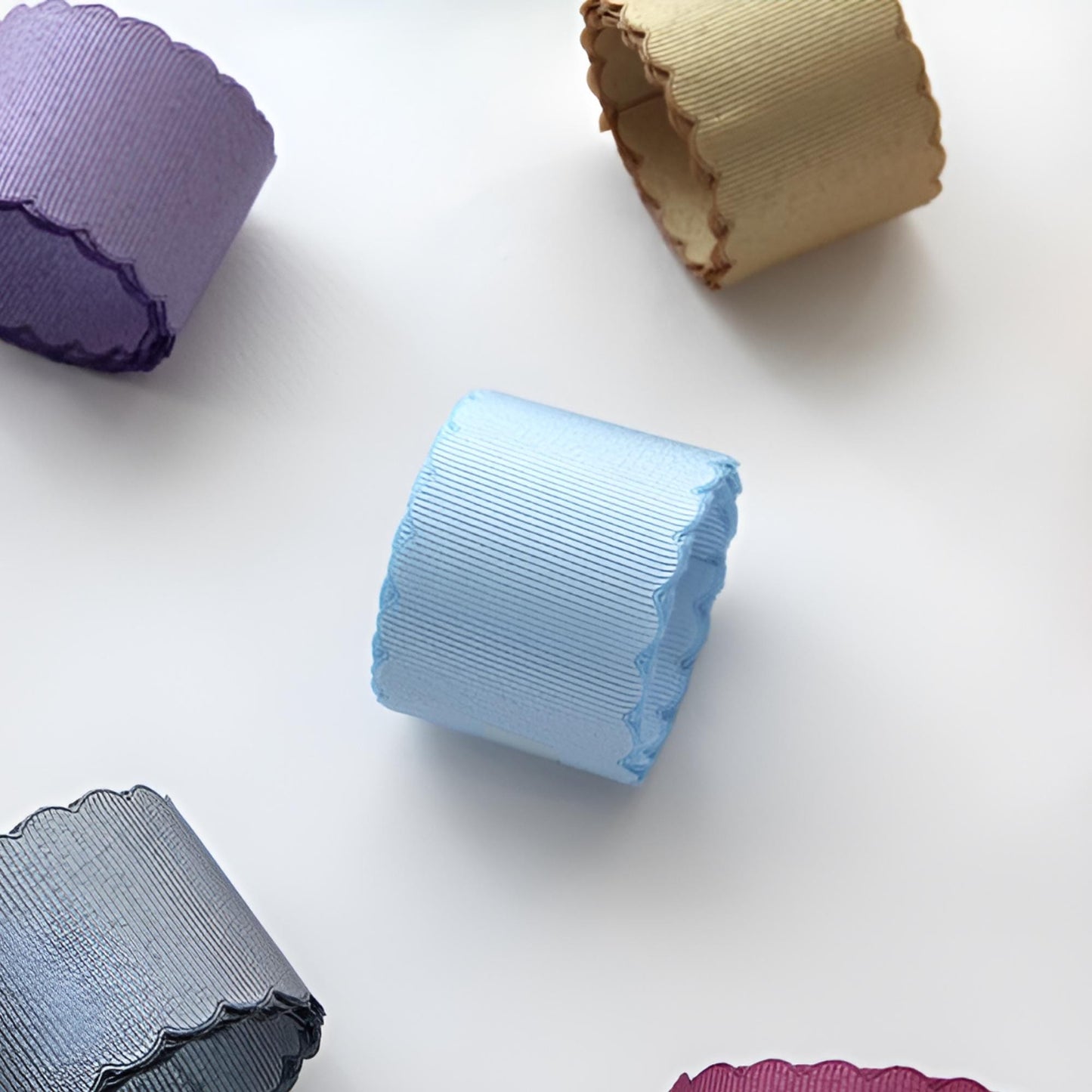 Wavy Edge Grosgrain Ribbon 1.41in 2/5Yards