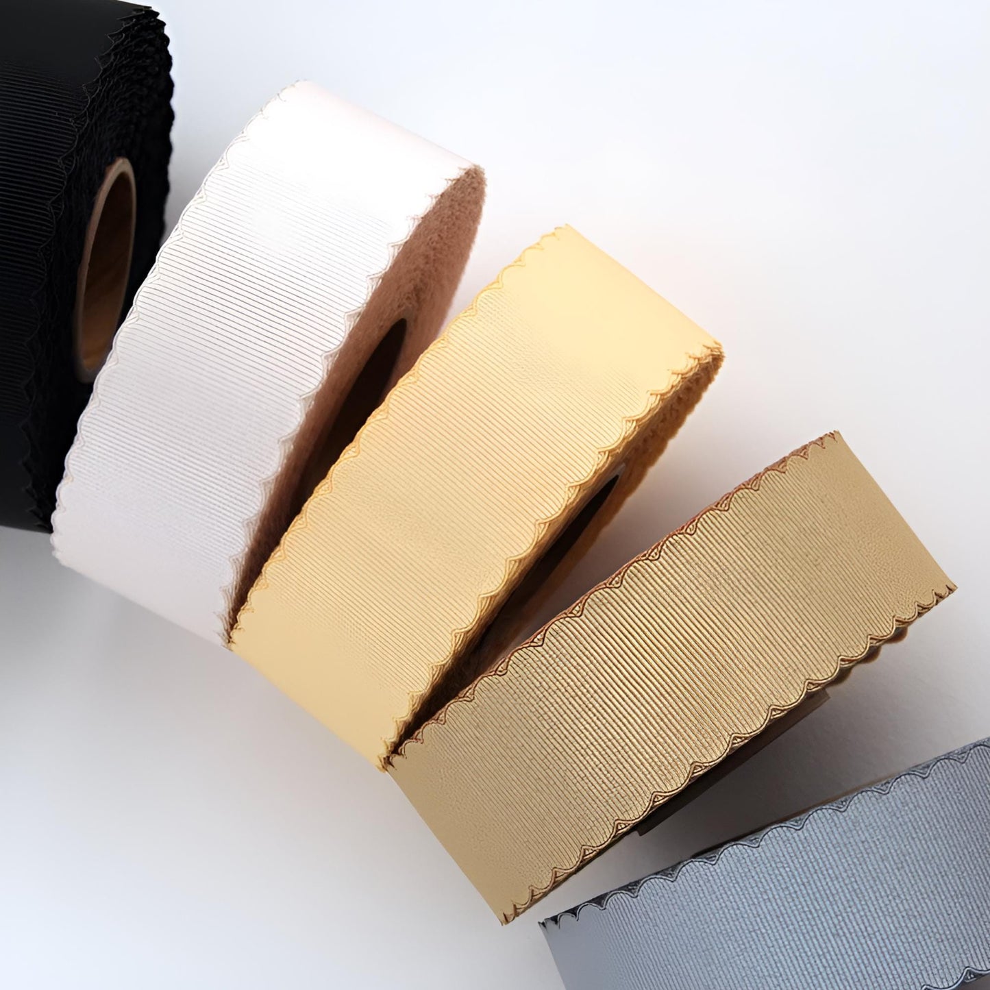Wavy Edge Grosgrain Ribbon 1.41in 2/5Yards