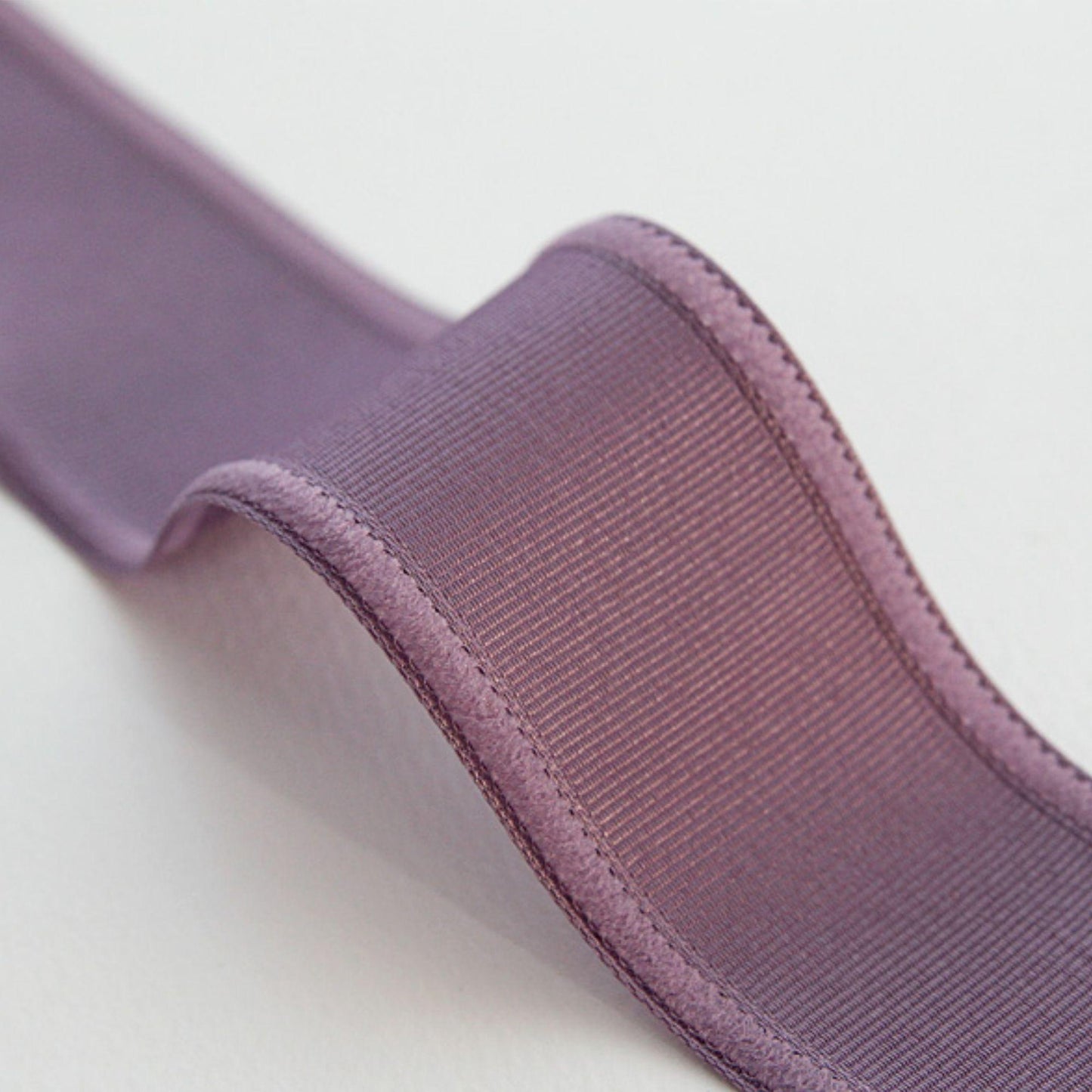 Solid Color Overlocked Edge Grosgrain Ribbon for Hair Bows, DIY Craft Supplies 5Yards