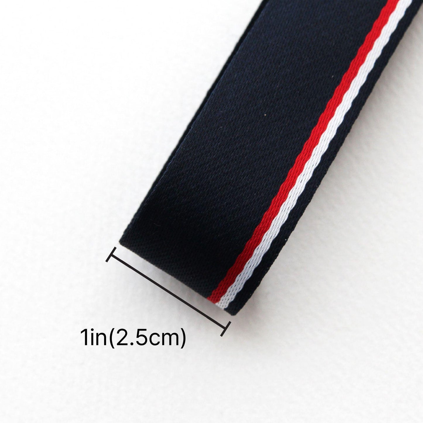 Preppy Stripe Grosgrain Ribbon School Uniform DIY Crafts (1in Width)