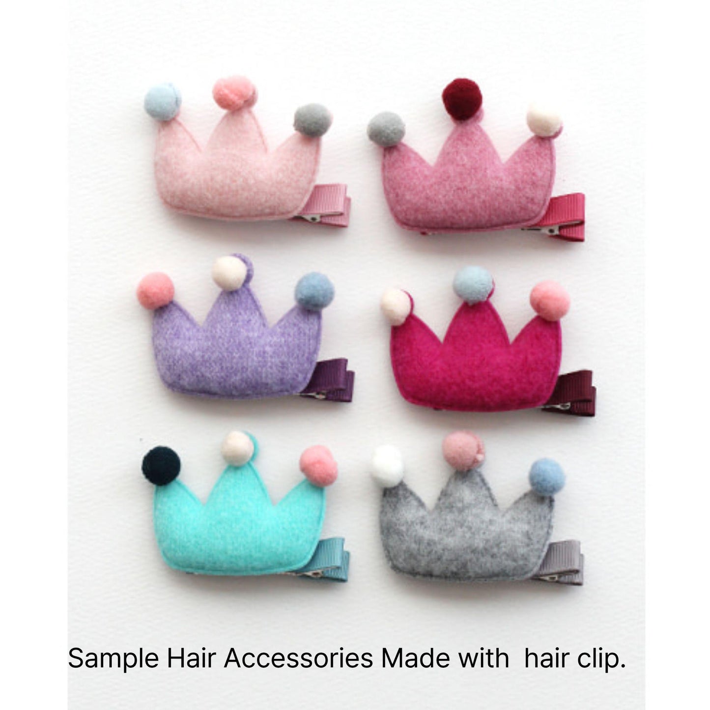Ribbon Wrapped Alligator Hair Clips 5/10/30pcs