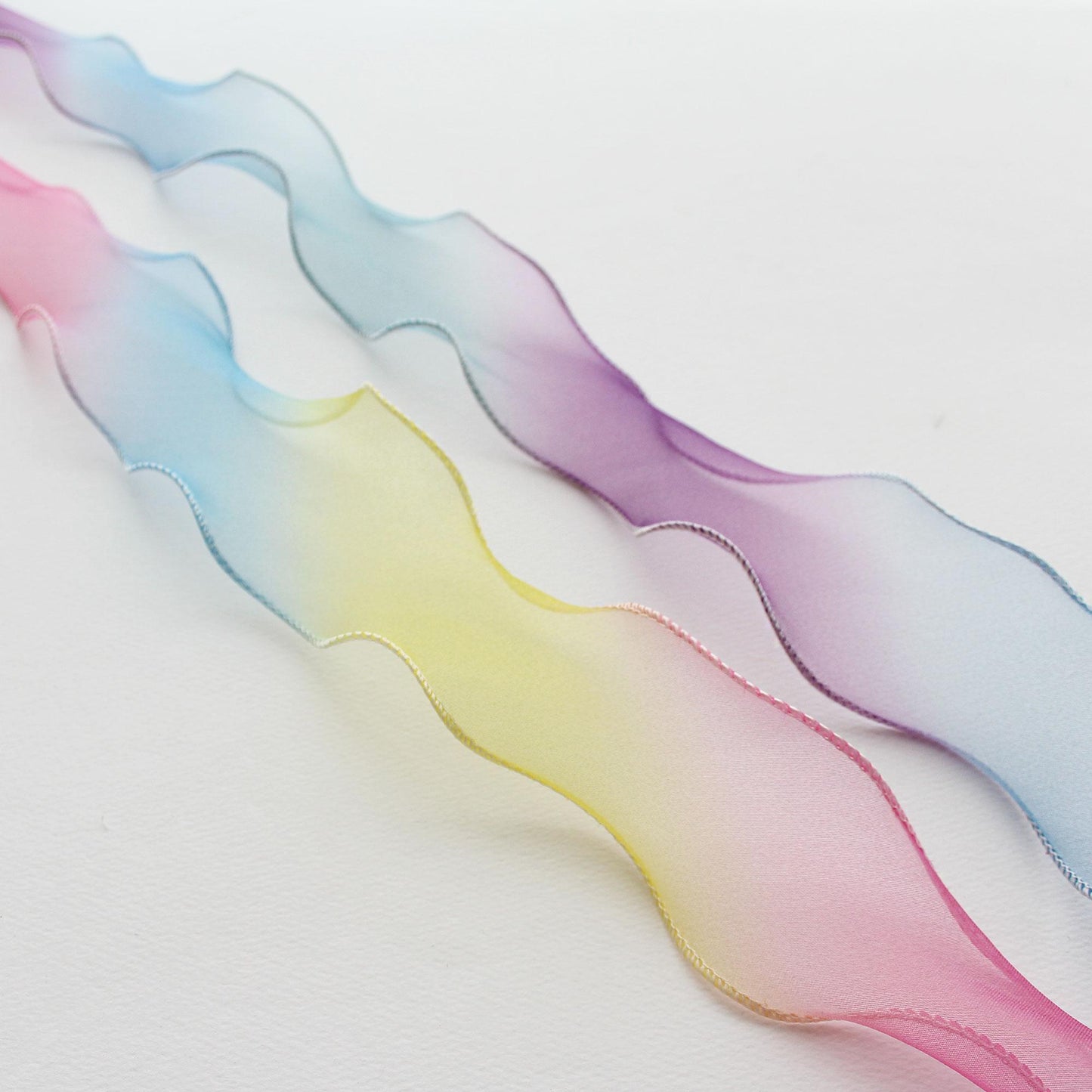Charming Organdy Ribbon 1.53inch (3.9cm) x 5Yards