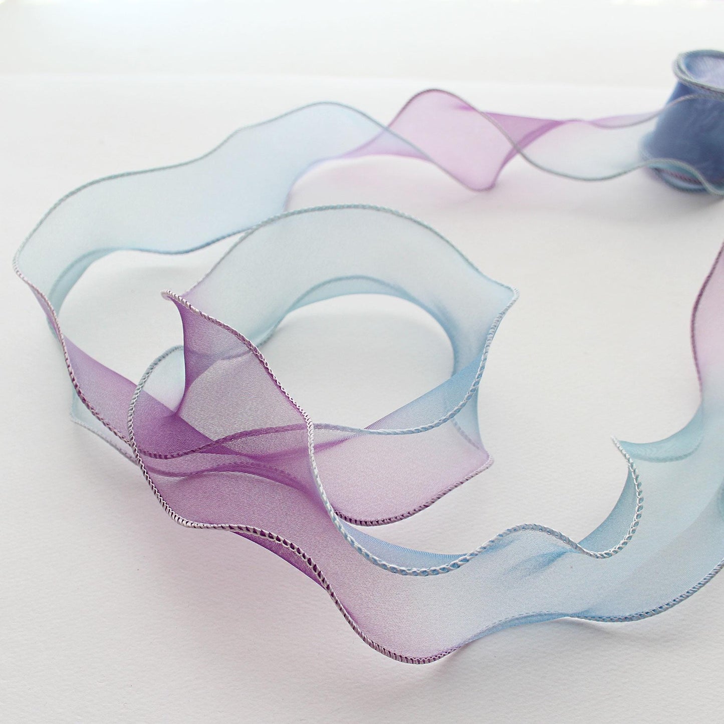 Charming Organdy Ribbon 1.53inch (3.9cm) x 5Yards