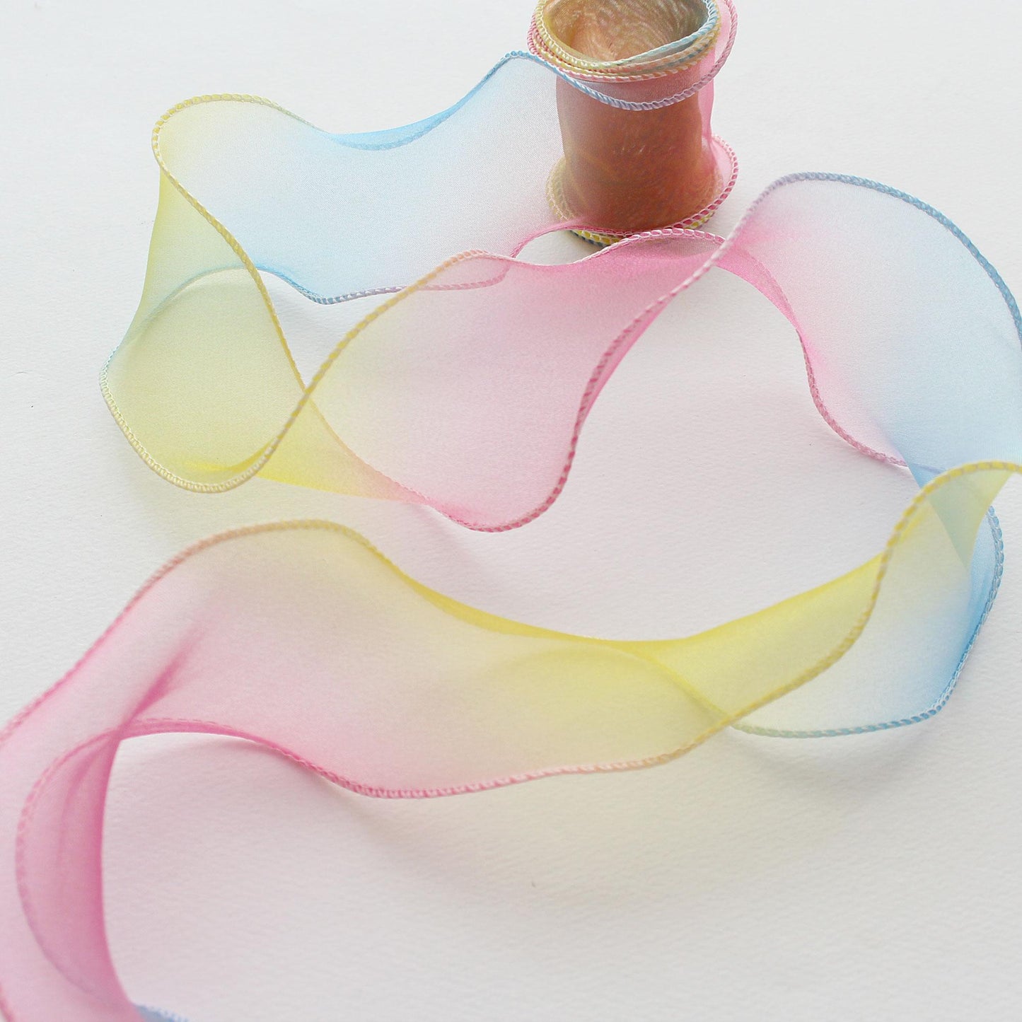 Charming Organdy Ribbon 1.53inch (3.9cm) x 5Yards