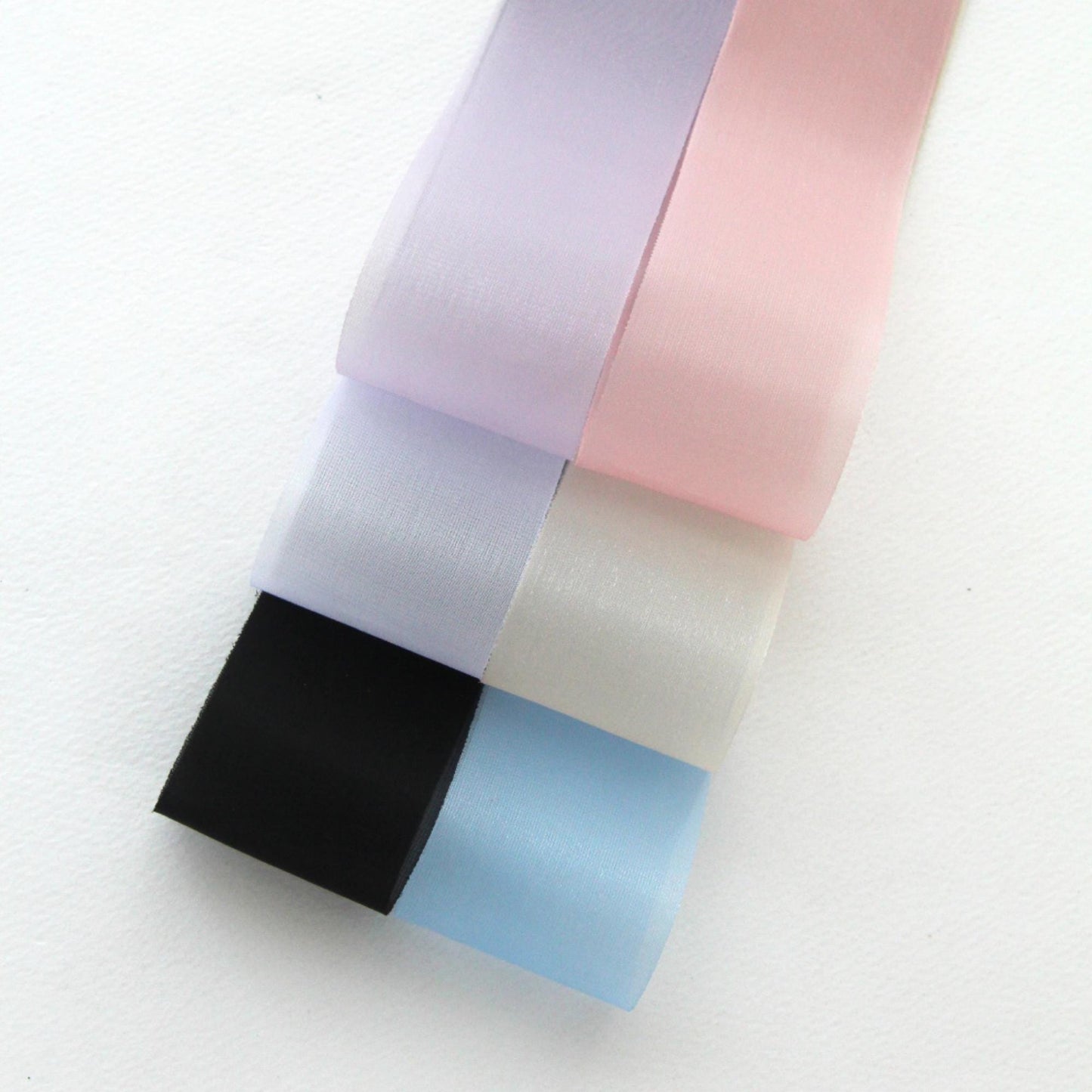 Pastel Organza Ribbon, Sheer Craft Ribbon, Hair Bow Making Supply, Wedding Decoration 5Yards