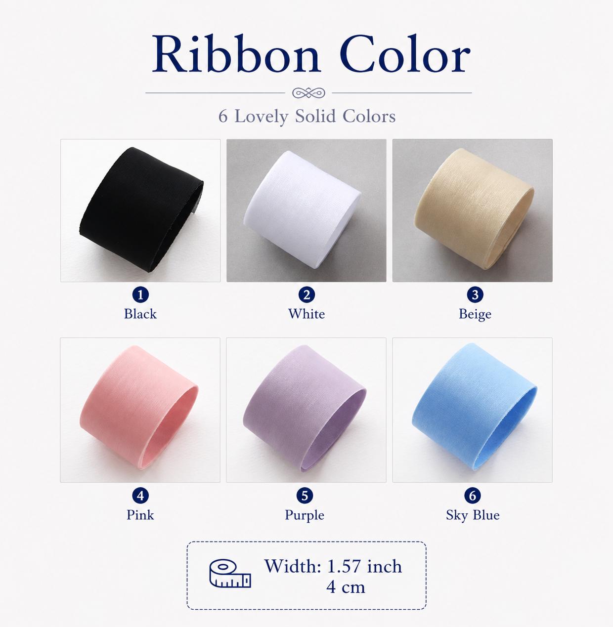Pastel Organza Ribbon, Sheer Craft Ribbon, Hair Bow Making Supply, Wedding Decoration 5Yards