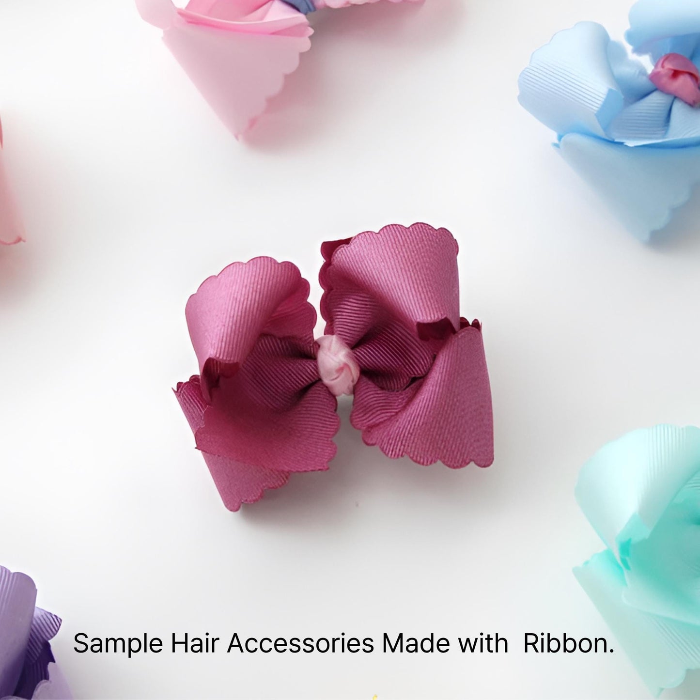 Wavy Edge Grosgrain Ribbon 1.41in 2/5Yards